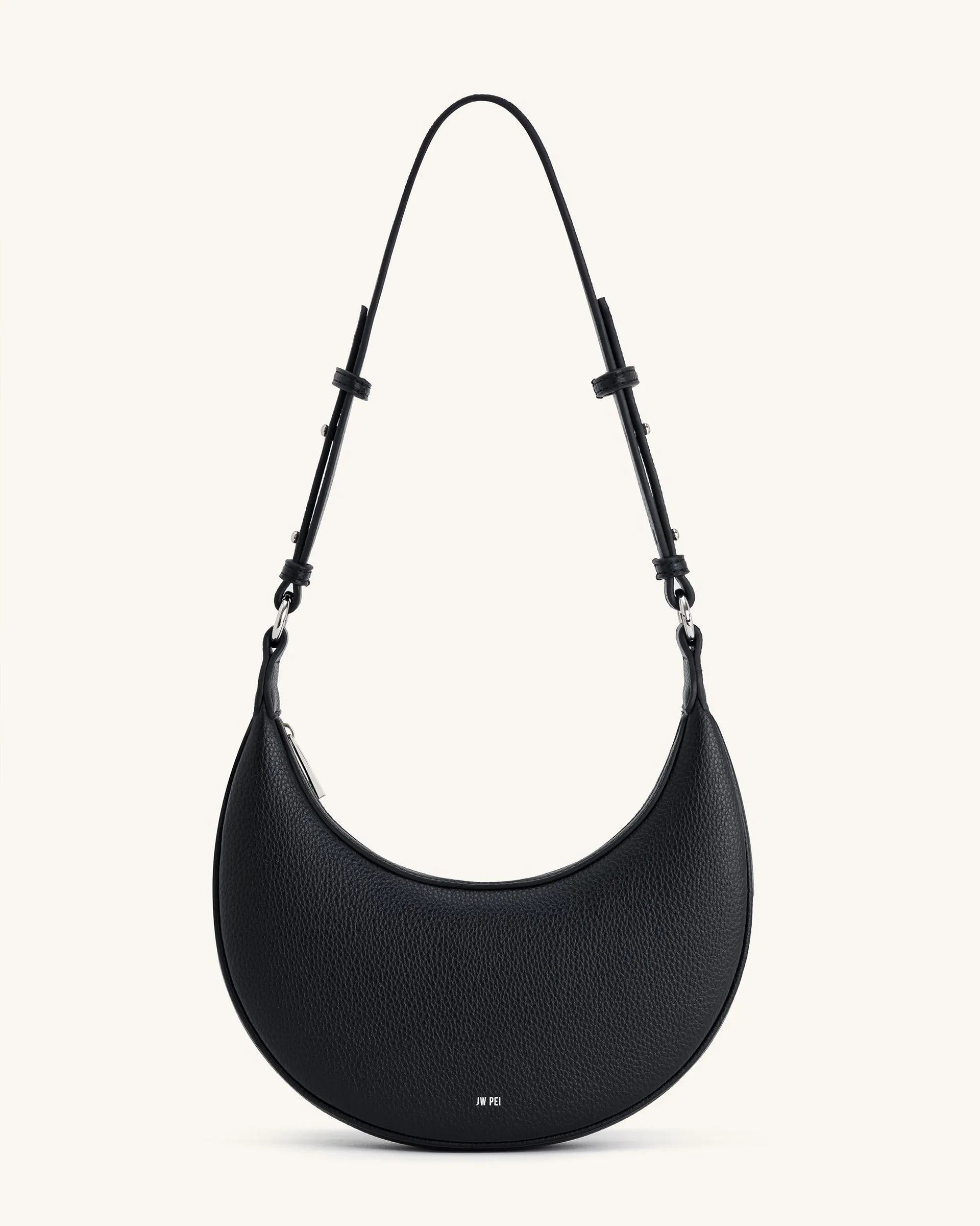 JW PEI_Black_Carly Medium Shoulder Bags_5S04-11_Black_02