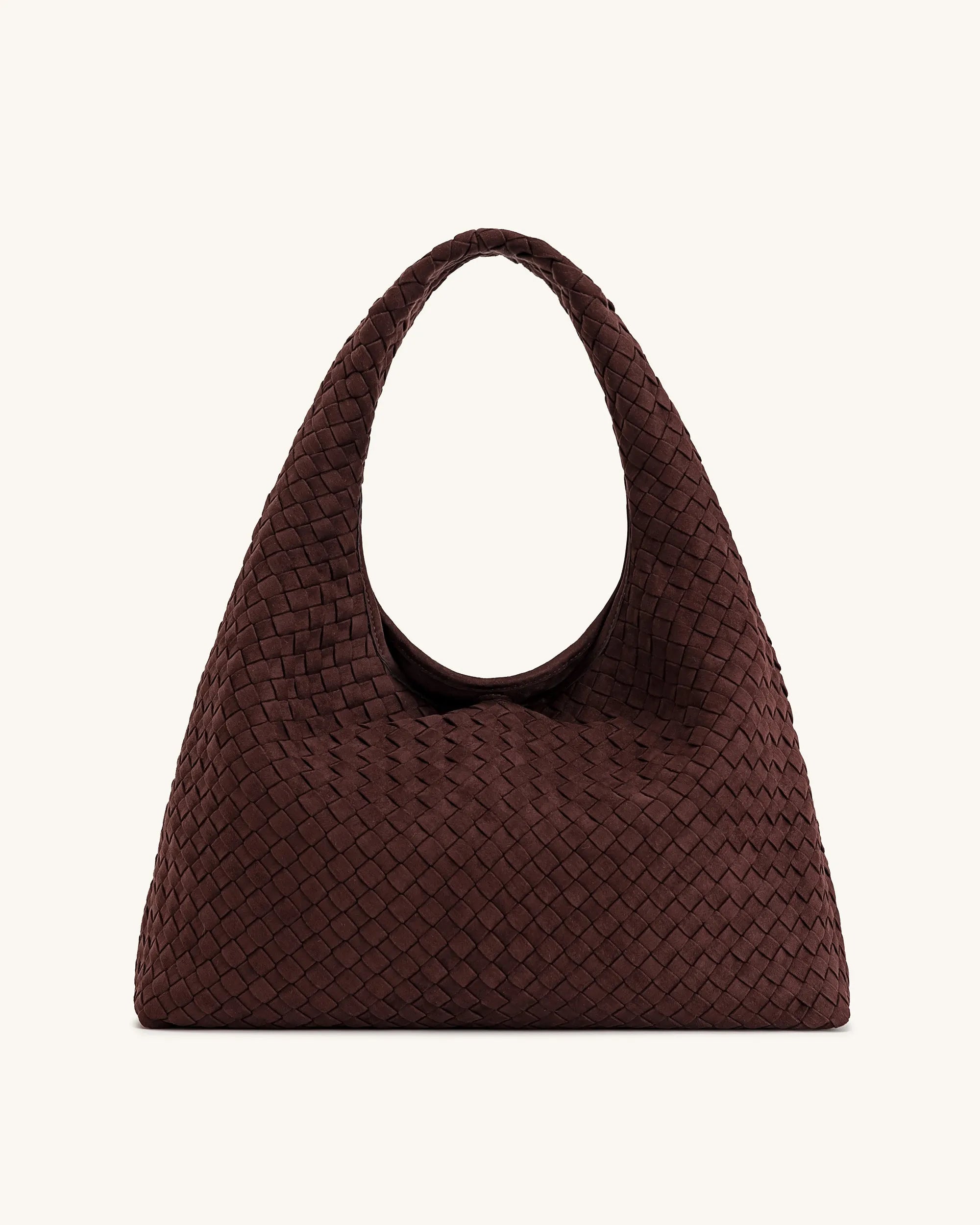 JW PEI_Dark Brown_Iaura Faux Suede Woven Shoulder Bag_5S286-3_Dark Brown_03