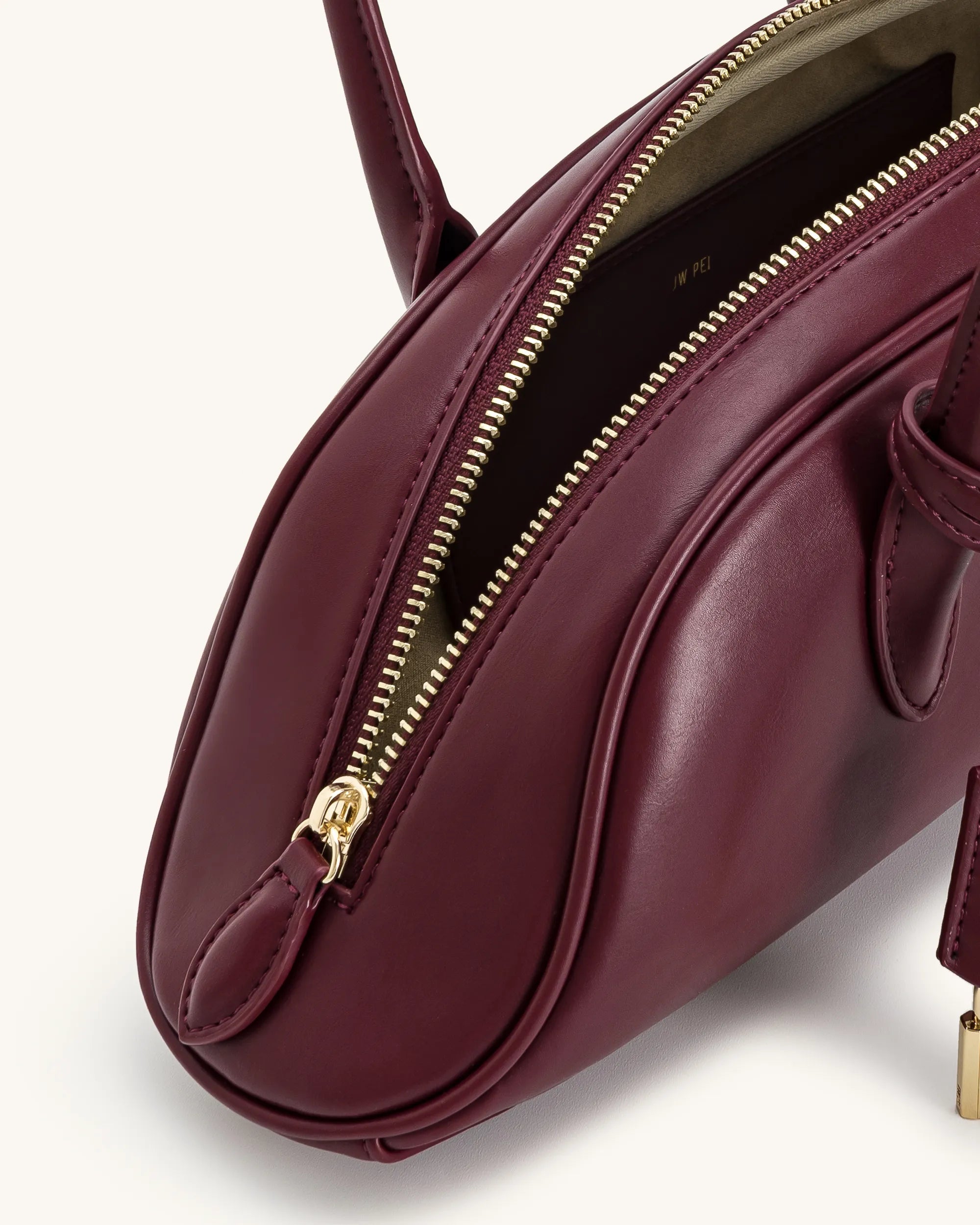 JW PEI Deep Claret Women Zora Shoulder Bag SKU: 5S395-4_Deep Claret Image 04