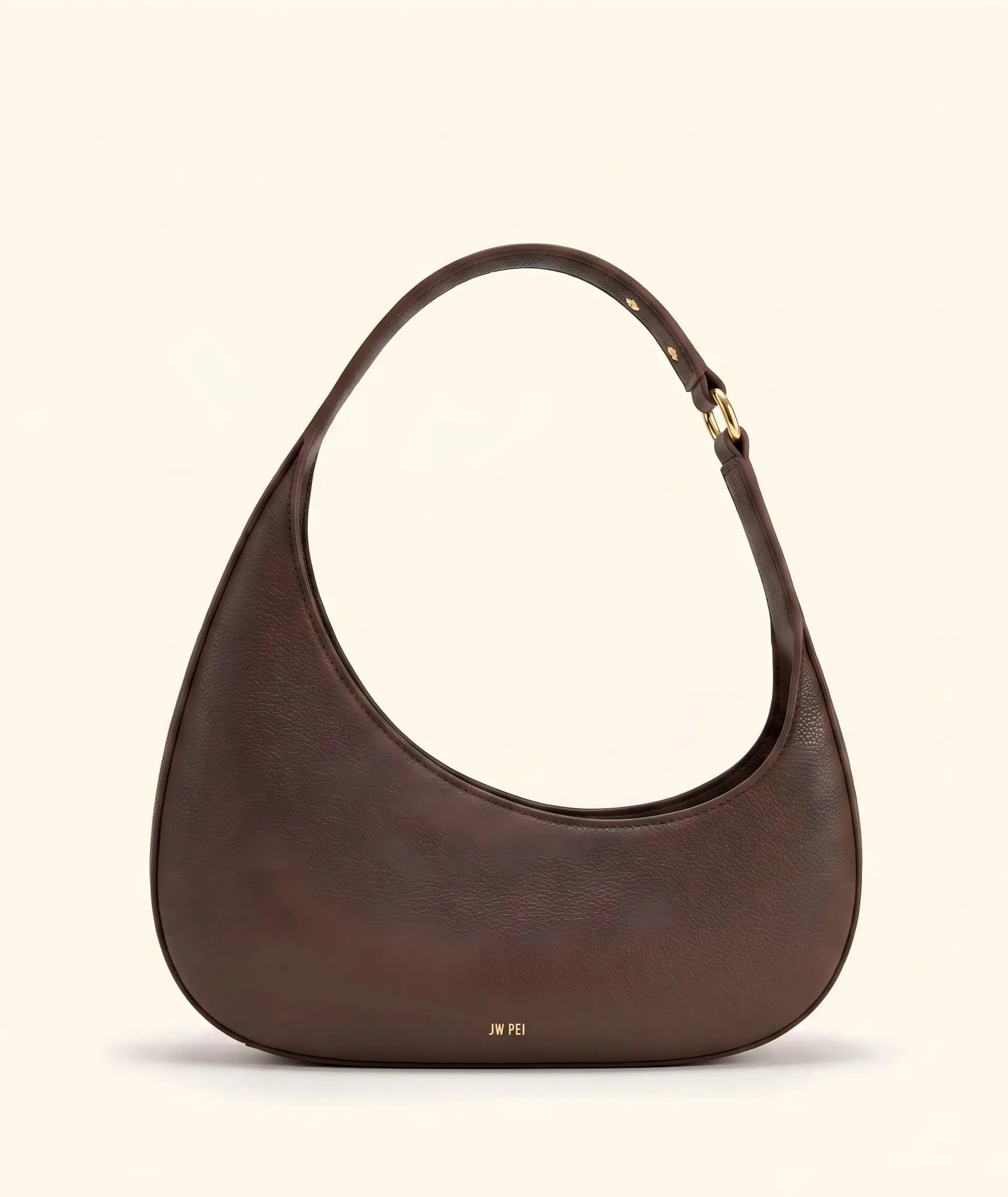 JW PEI Dark Brown Women Harlee Shoulder Bag SKU: 5S61-12W_Dark Brown Image 01