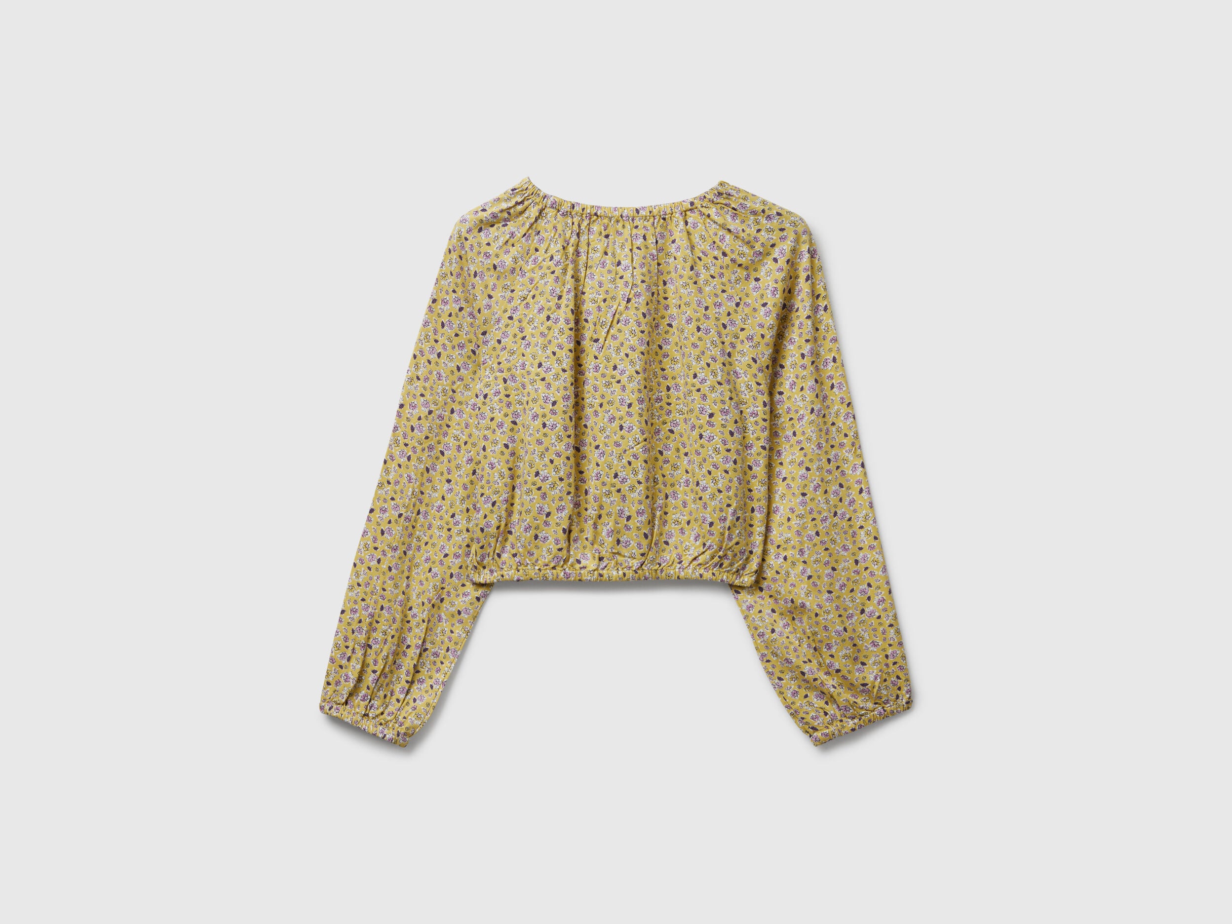 Benetton_Light Green_Flowy Flowery Blouse_5T2ECQ04H_66R_02