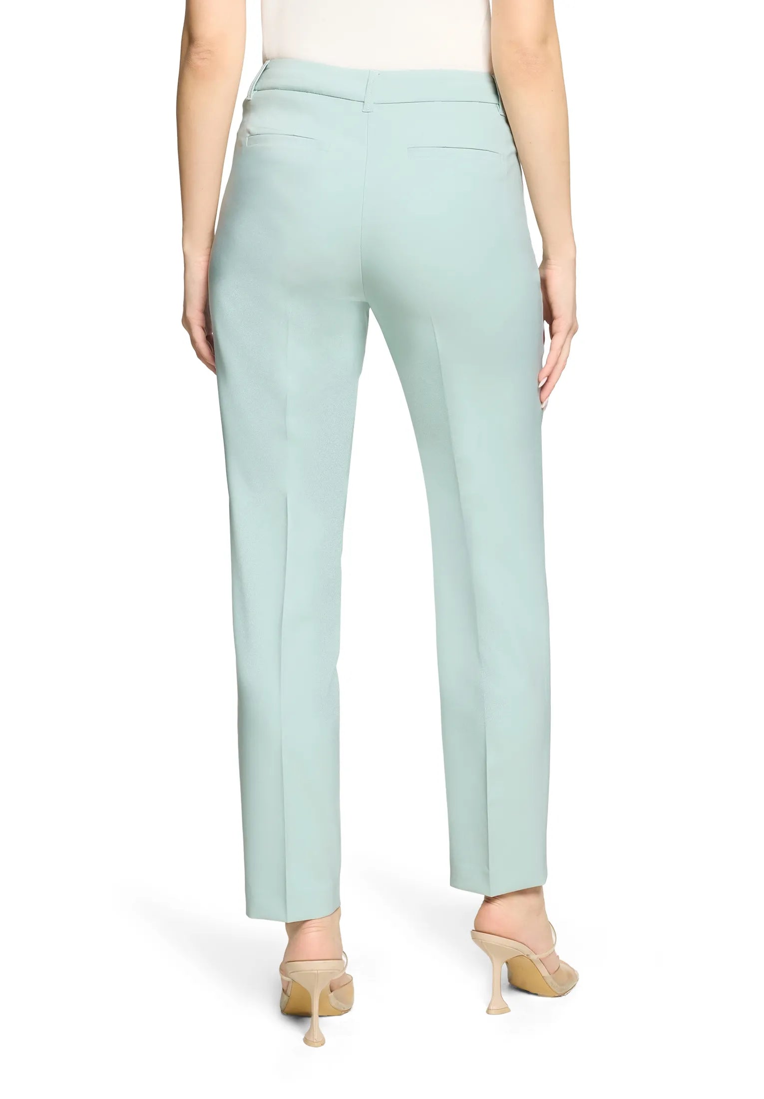 Betty Barclay Gray Mist Women Business Trousers with Crease, Style Nele SKU: 6002-1080_8270 Image 03