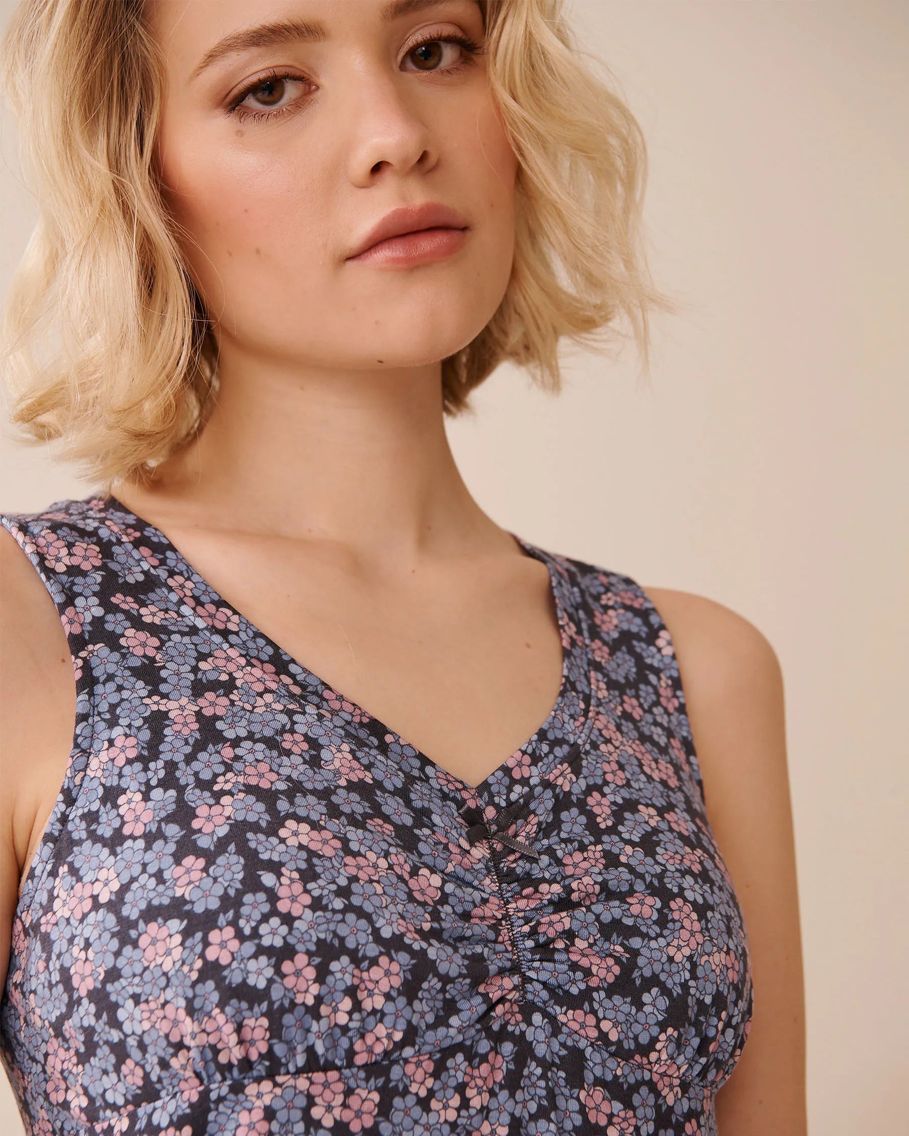 La Vie en Rose_Multi Periscope Ditsy_Ditsy Floral Print Soft Jersey Cami_60100156_P00458_03