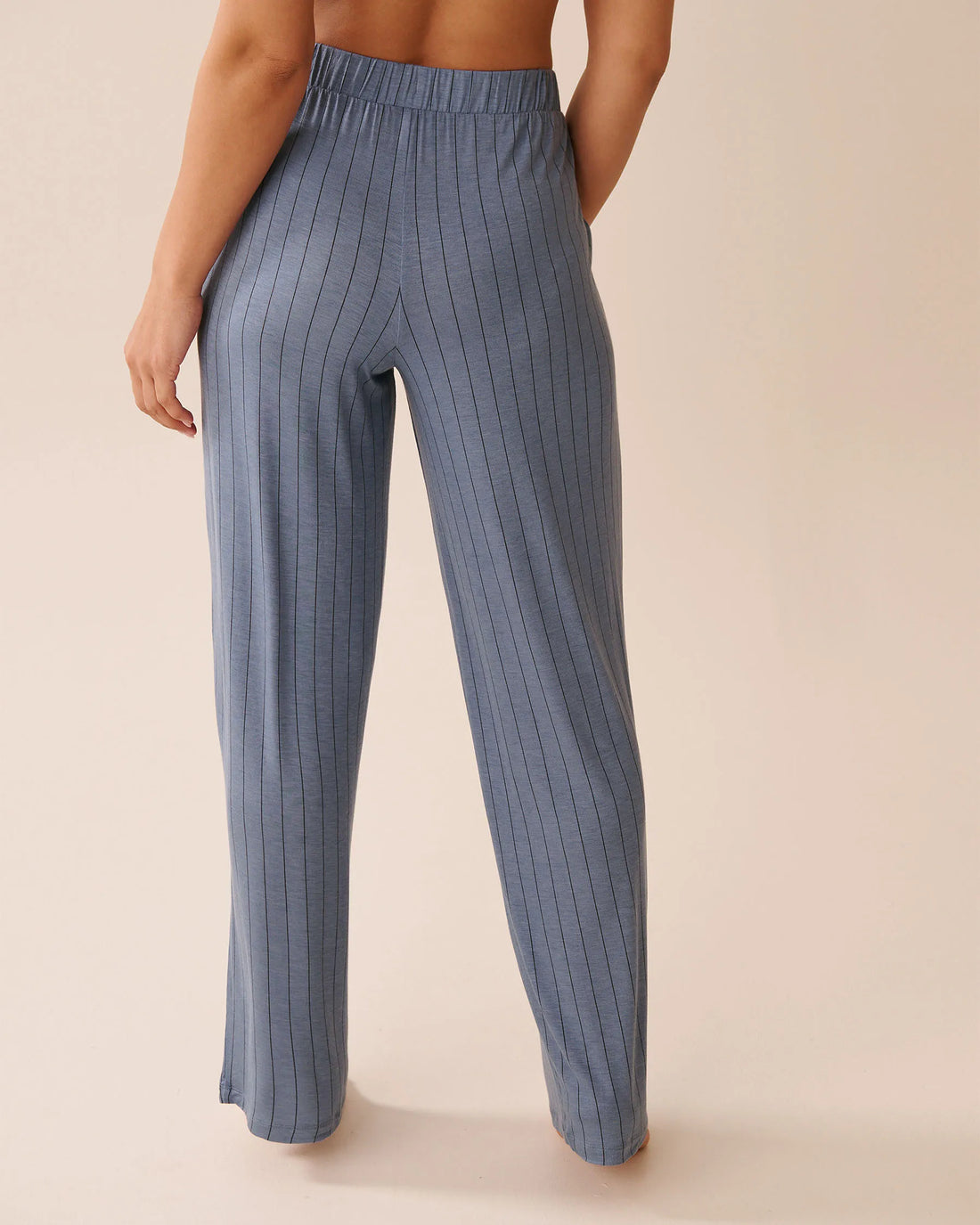 La Vie en Rose_Stonewash Stripes_Striped Soft Jersey Pajama Pants_60200152_P40489_0