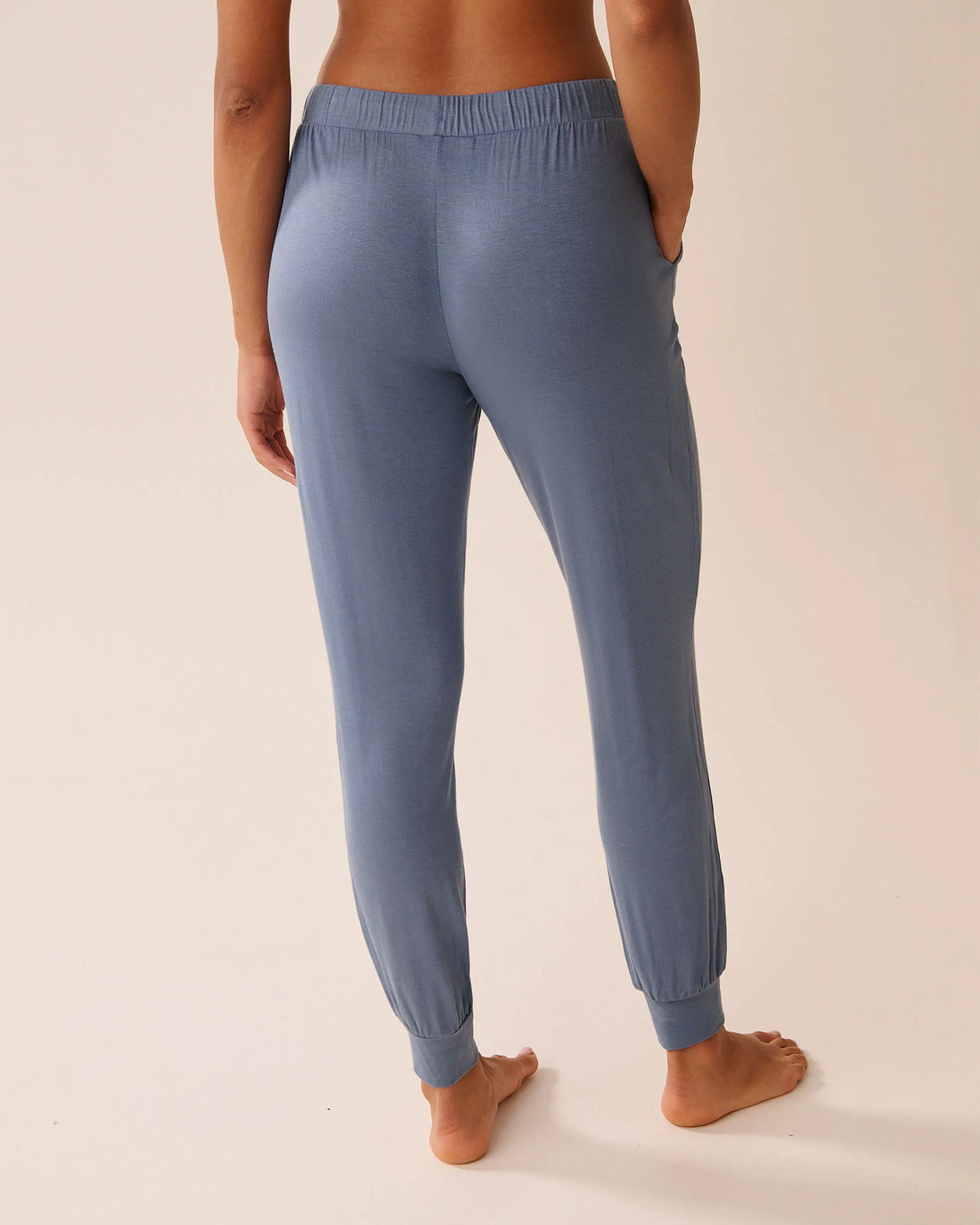 La Vie en Rose_Stonewash_Soft Jersey Jogger Pajama Pants_60200153_40011_02