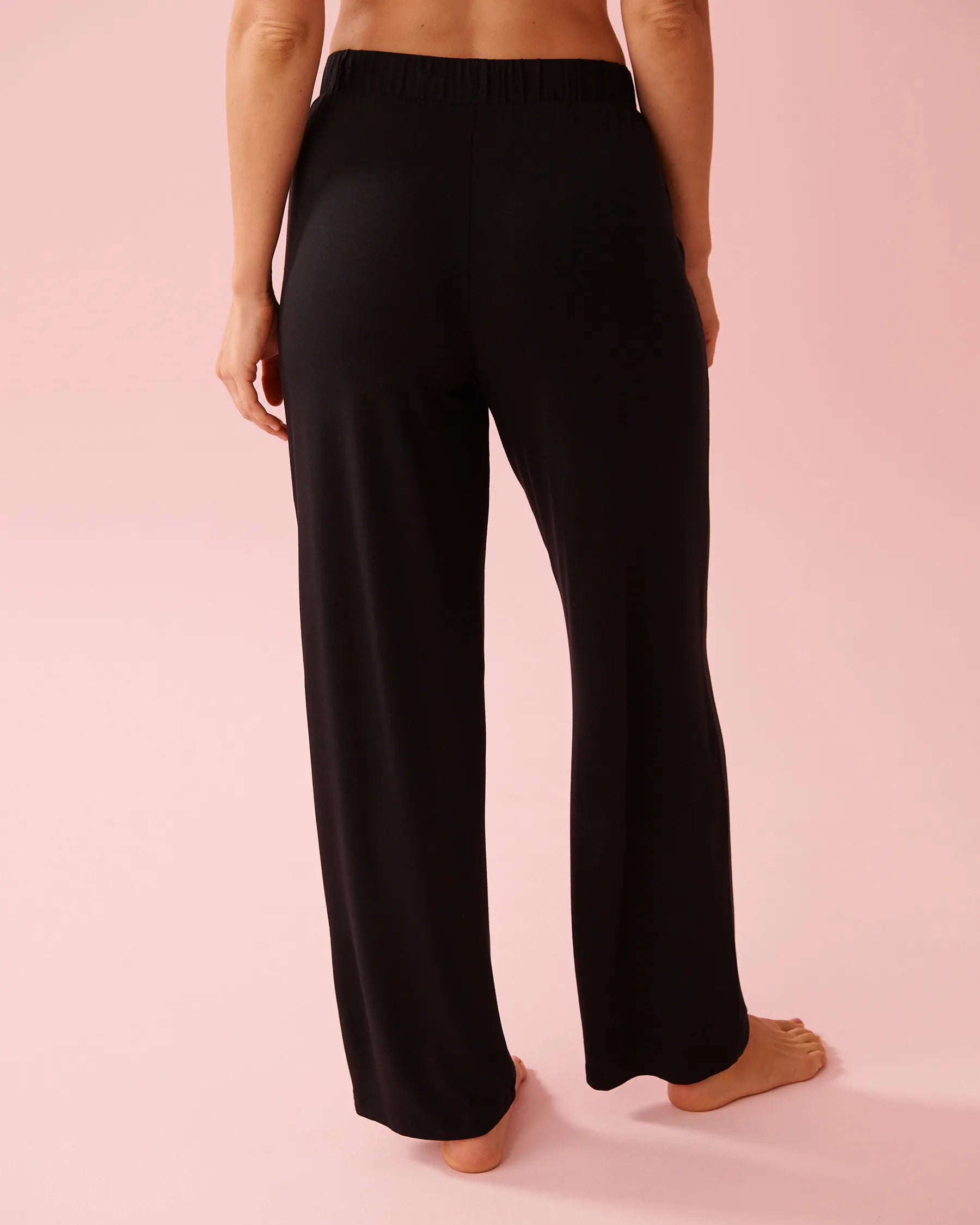 La Vie en Rose_Black Beauty_Modal Pants_60200173_00001_02