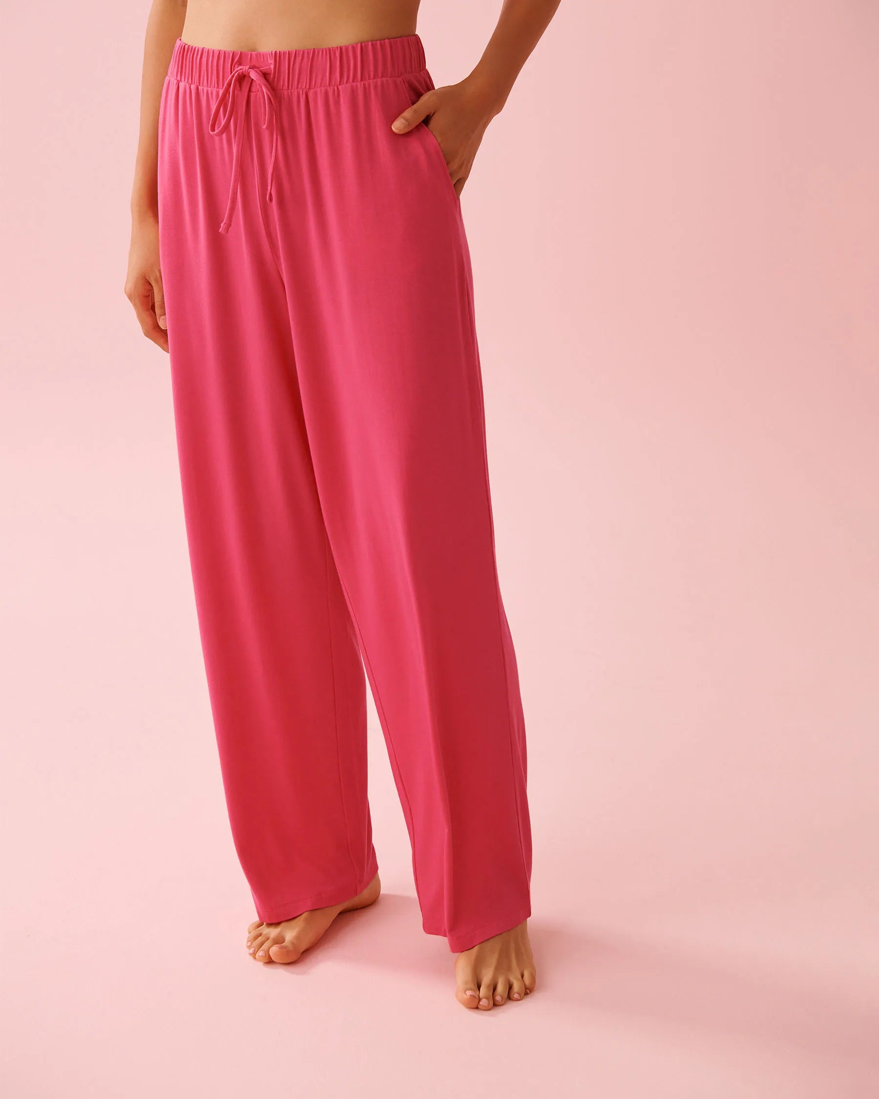 La Vie en Rose_Fuchsia Rose_Modal Pants_60200173_60228_01