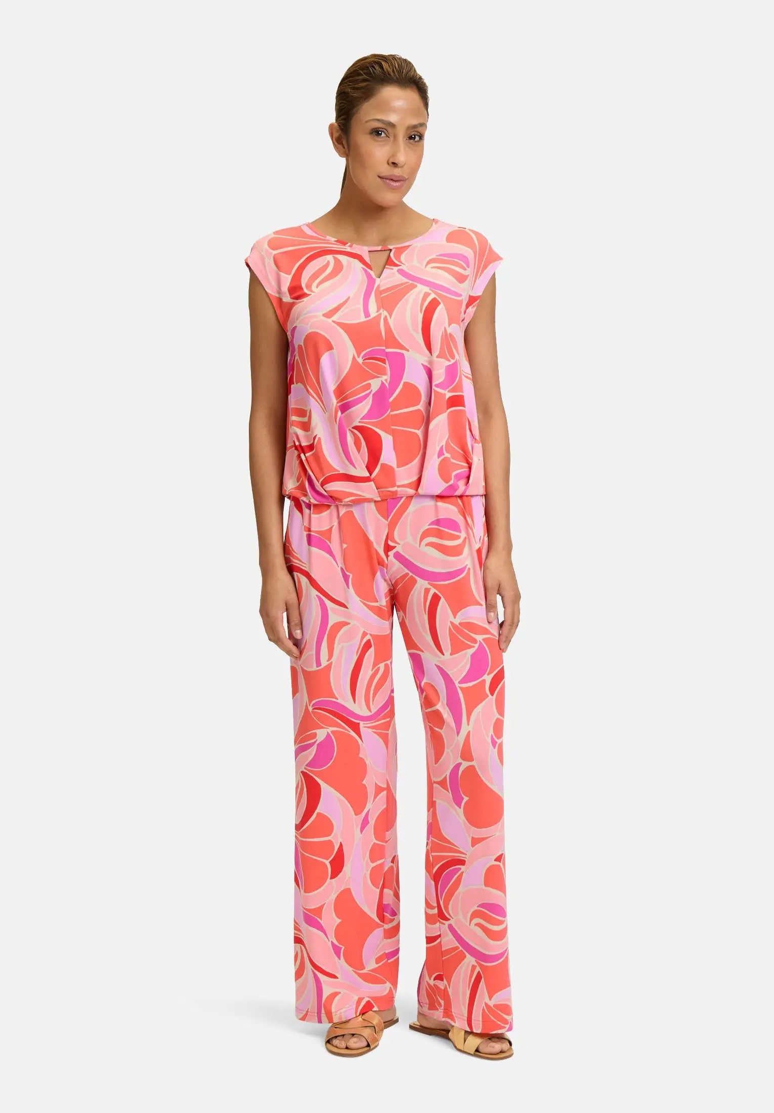 Betty Barclay_Pull-On Trousers with Side Pockets_6034-1151_4826_01