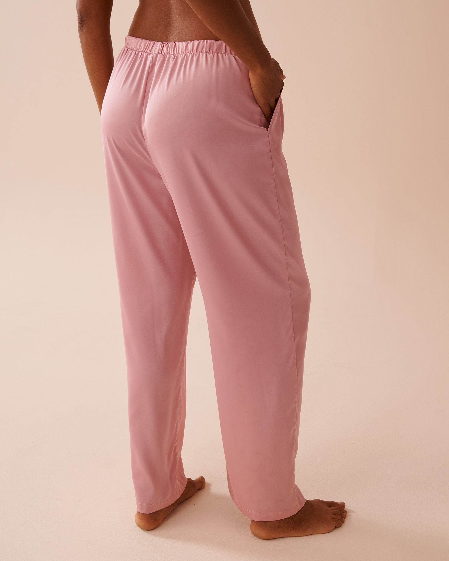 La Vie en Rose_Luxury Edition Short Sleeve Satin Pajama Set_60400048_60036_05