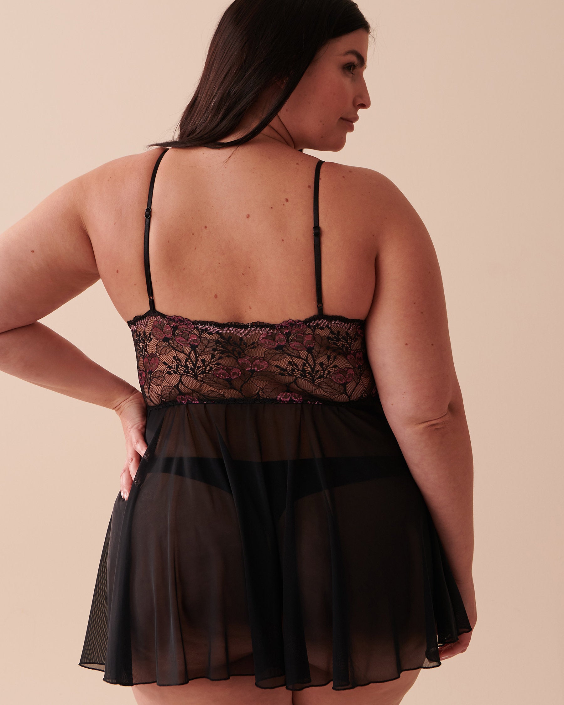 Lace Mesh Babydoll_60500132_00001_02