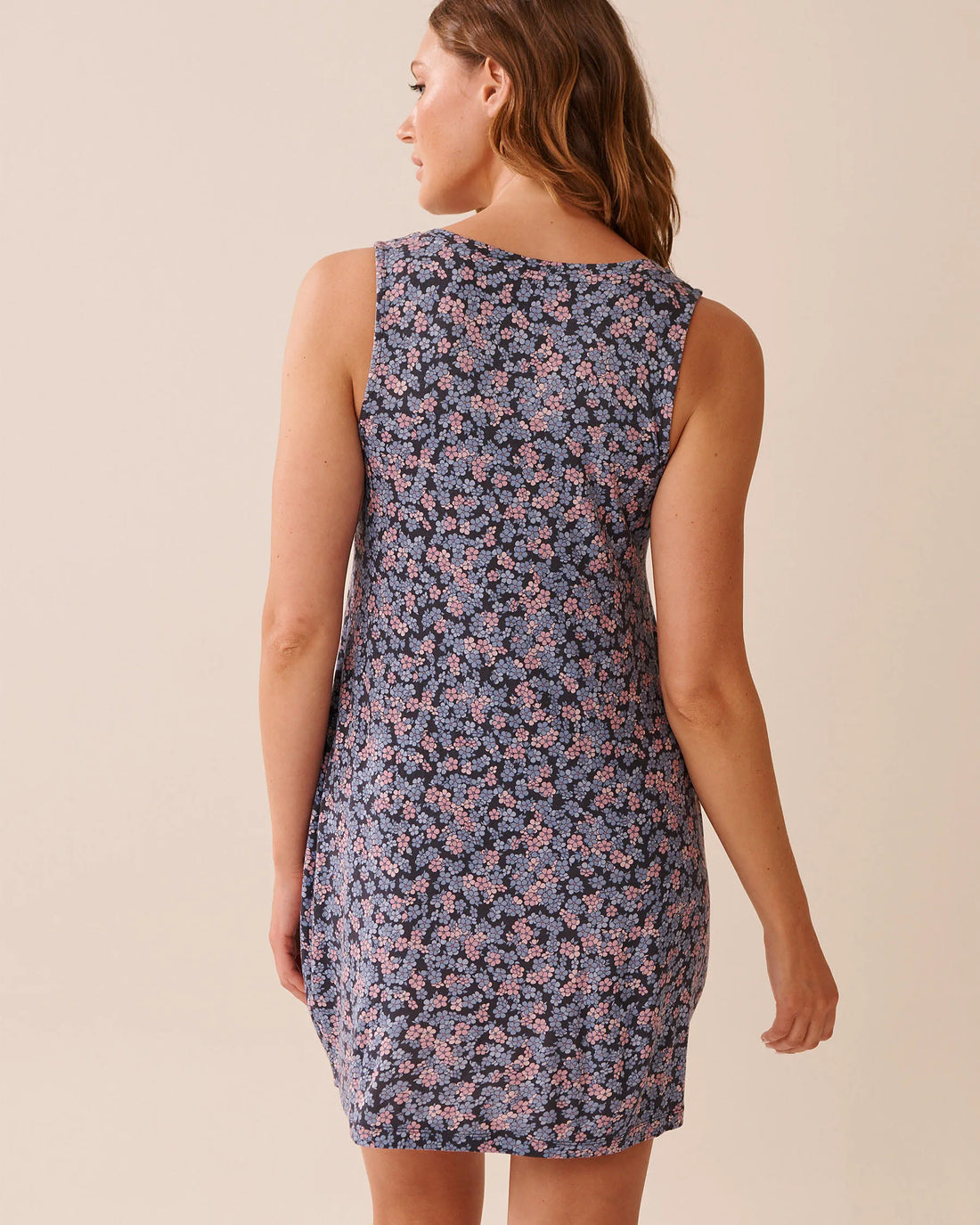 La Vie en Rose_Multi Periscope Ditsy_Ditsy Floral Print Soft Jersey Nightie_60500208_P00458_02