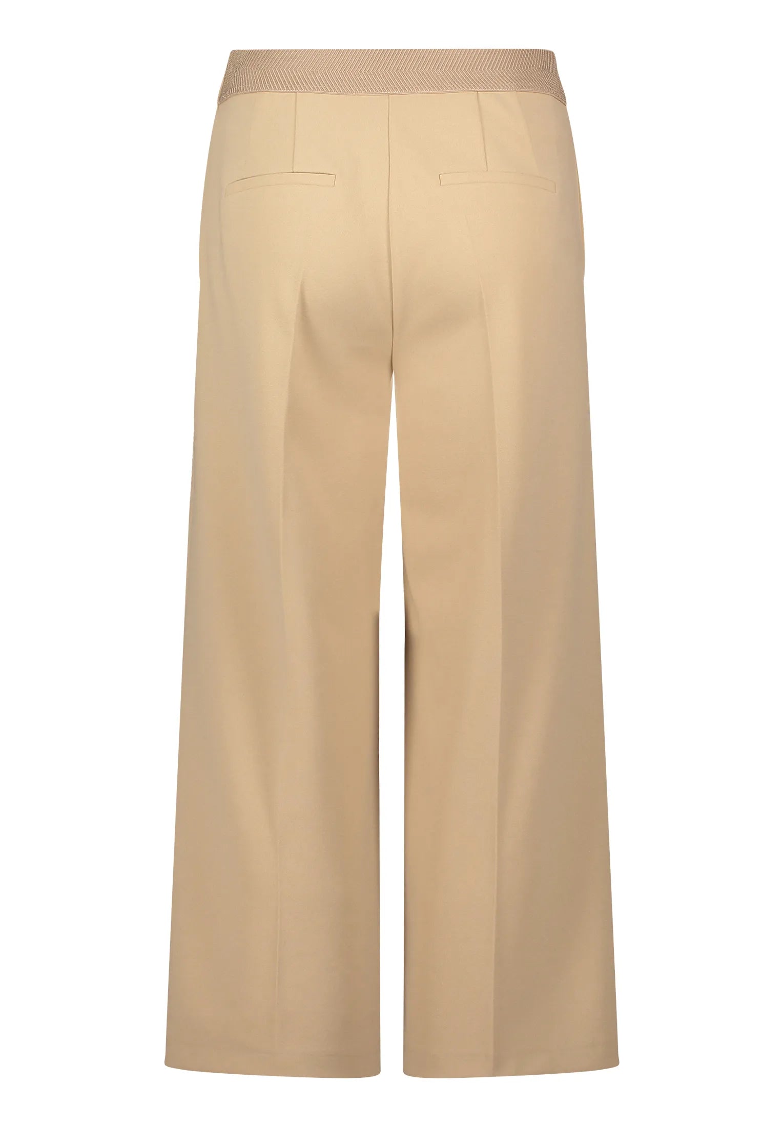Betty Barclay Classic Beige Women Solid-Color Culottes SKU: 6066-2420_7234 Image 07