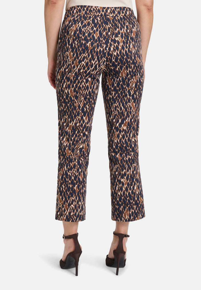 Betty Barclay_Dark Blue/Brown_Business Trousers with Crease_6073-1446_8876_03