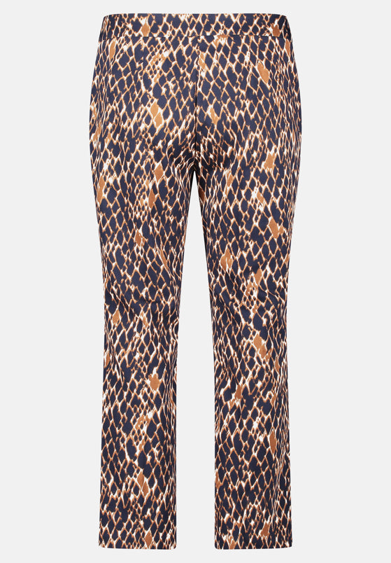 Betty Barclay_Dark Blue/Brown_Business Trousers with Crease_6073-1446_8876_05