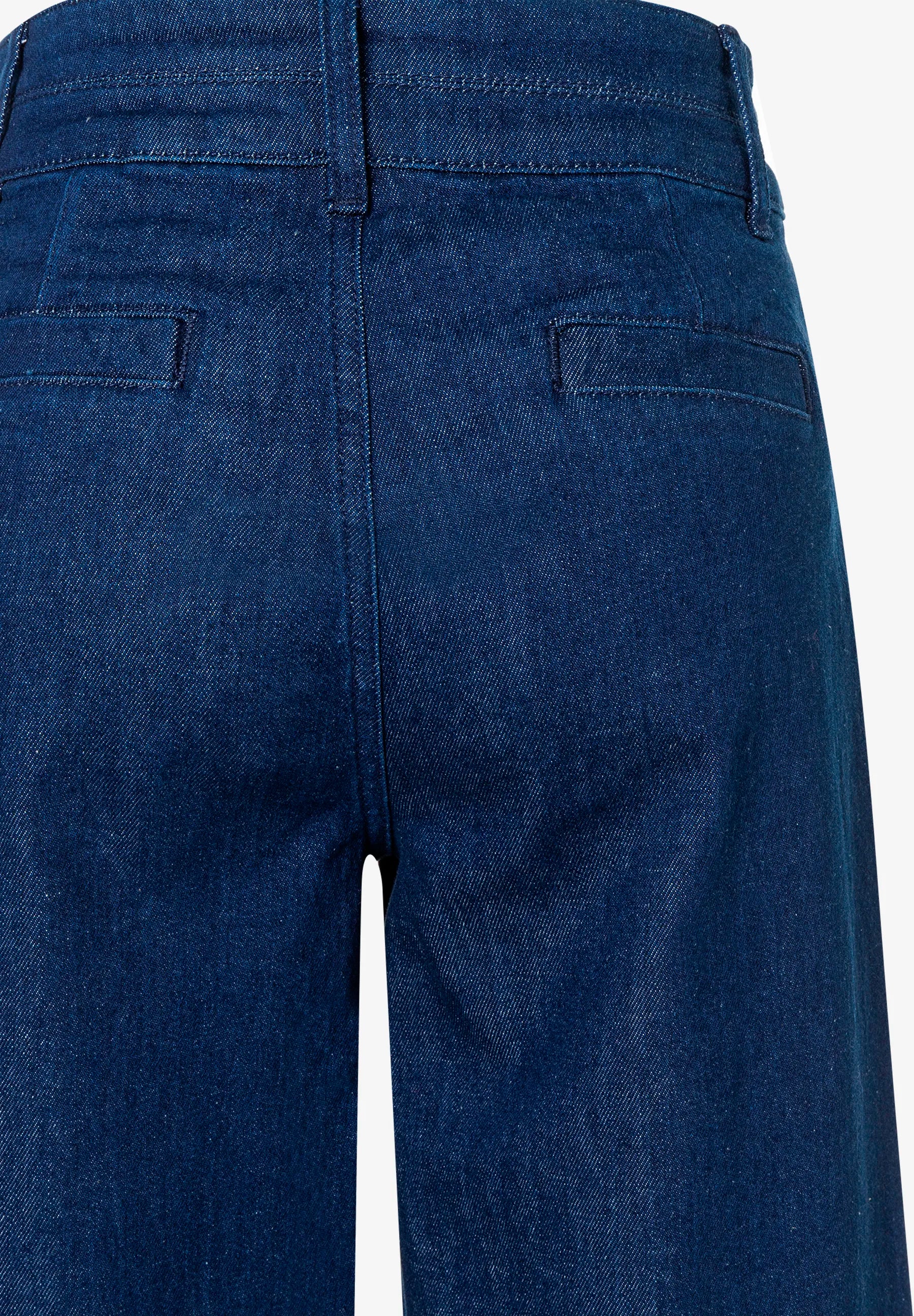 More & More Dark Blue Denim Women Jeans Culottes SKU: 61014202_0963 Image 06