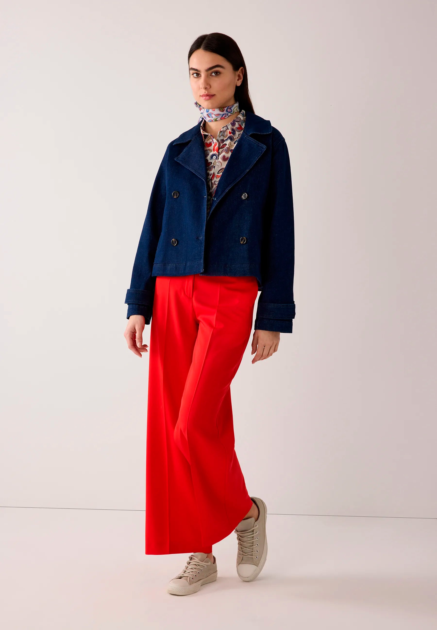 More & More Dark Blue Denim Women Jeans Kaban SKU: 61016200_0963 Image 04
