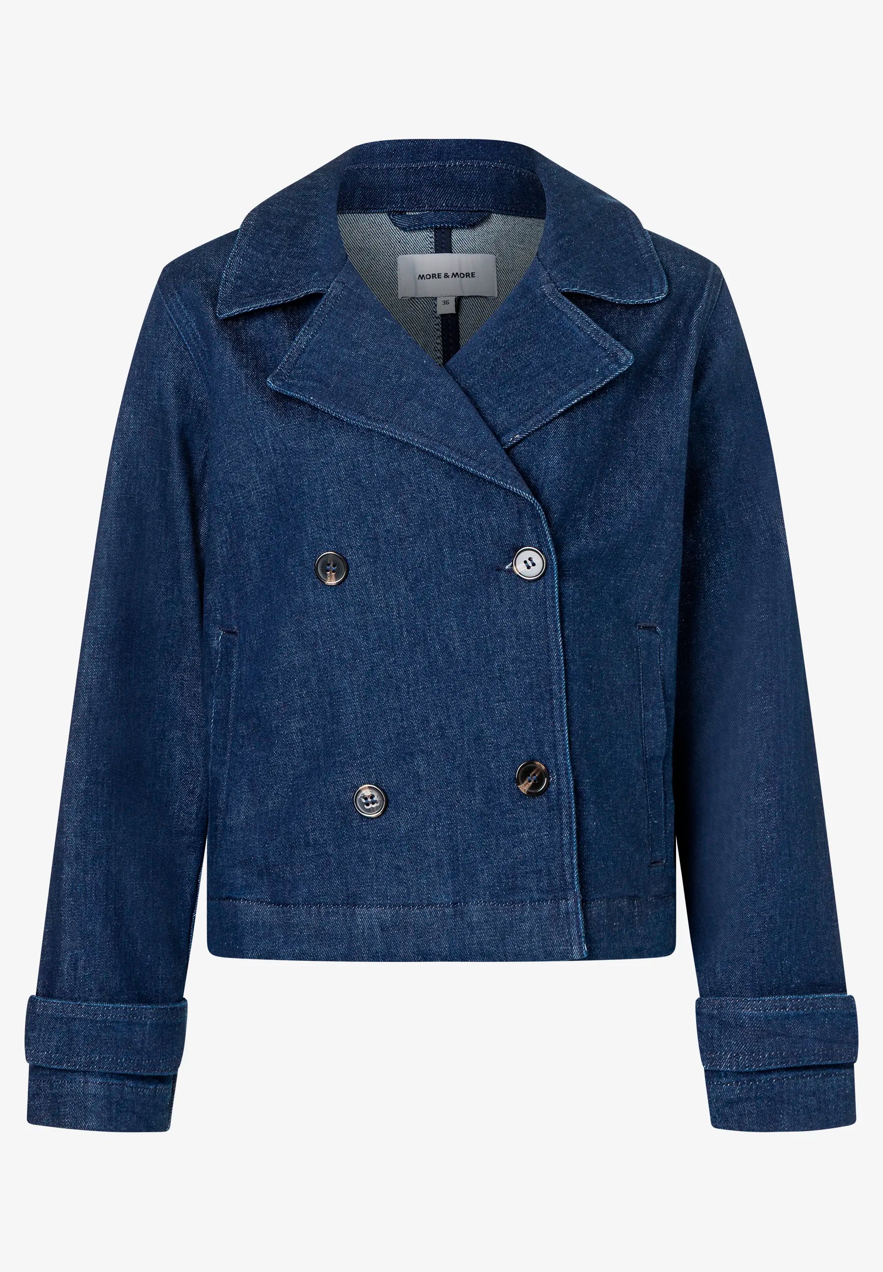 More & More Dark Blue Denim Women Jeans Kaban SKU: 61016200_0963 Image 05