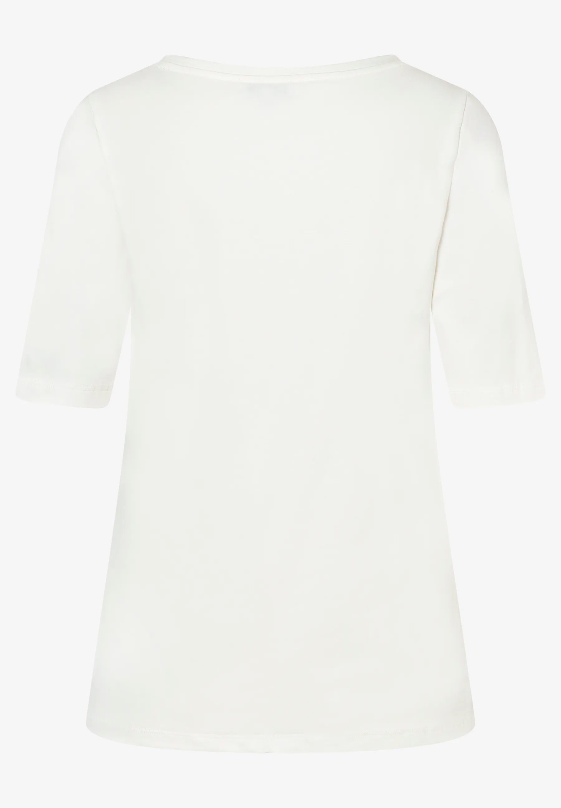 More & More Off White Women T-Shirt with Cherry Print SKU: 61020055_0041 Image 04