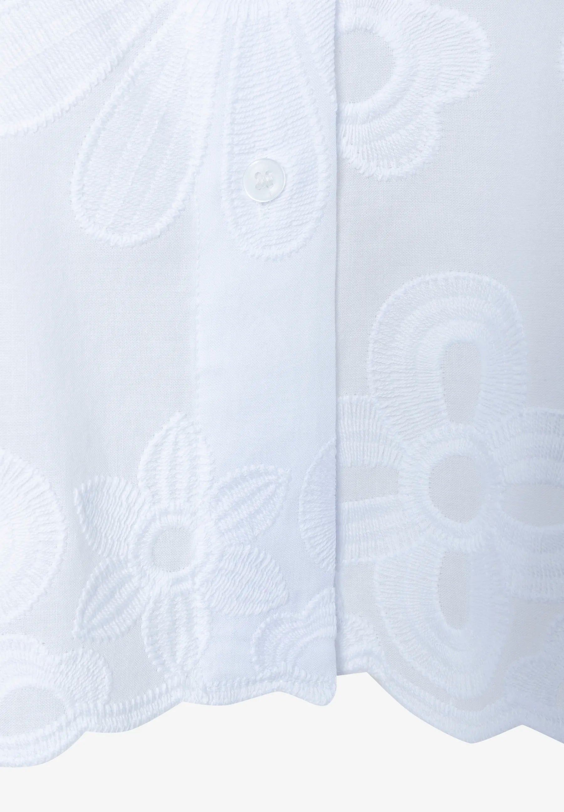 More & More White Women Blouse with Embroidery SKU: 61032001_0010 Image 05