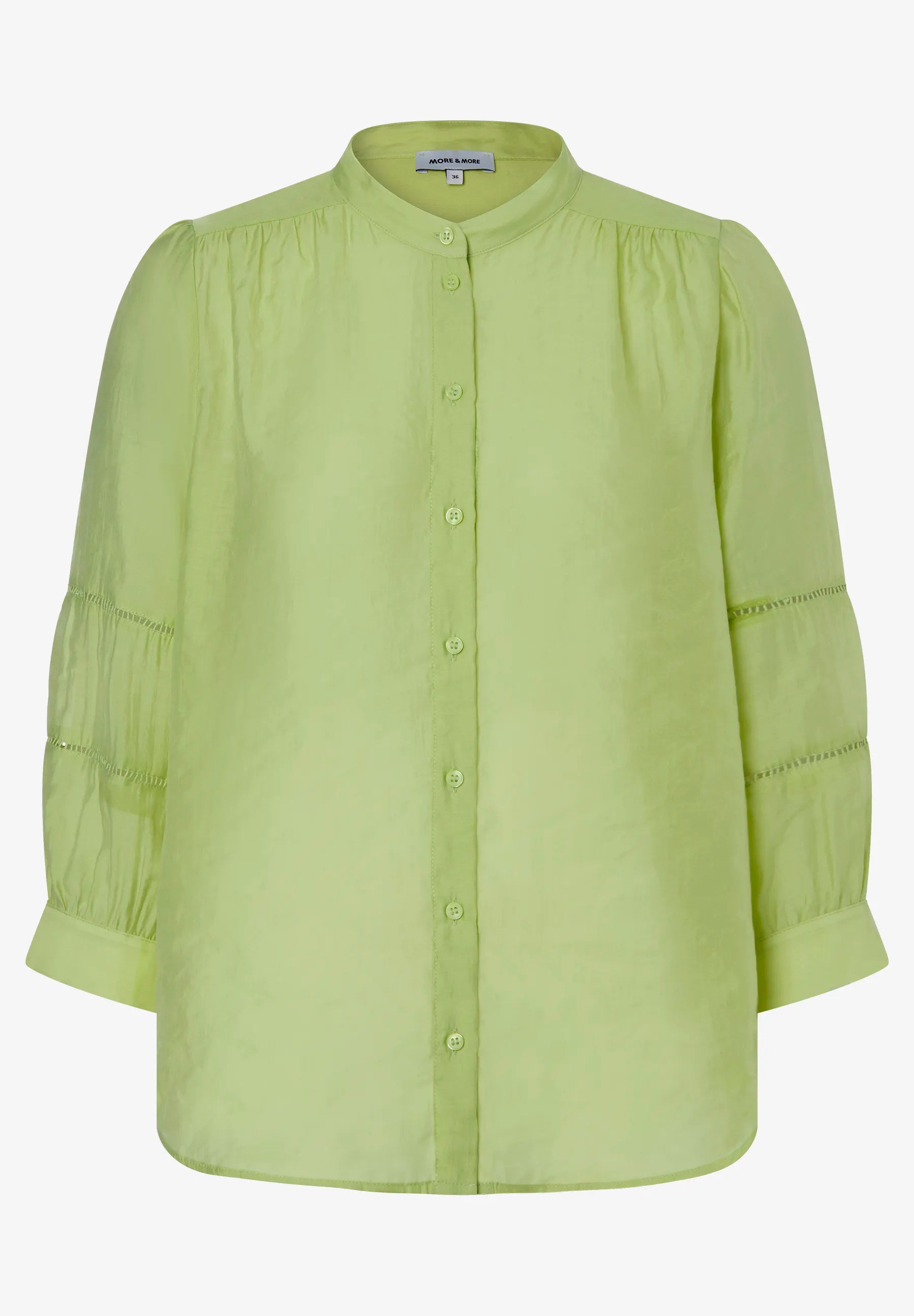 More & More Pistachio Women Feminine Blouse SKU: 61032011_0603 Image 02