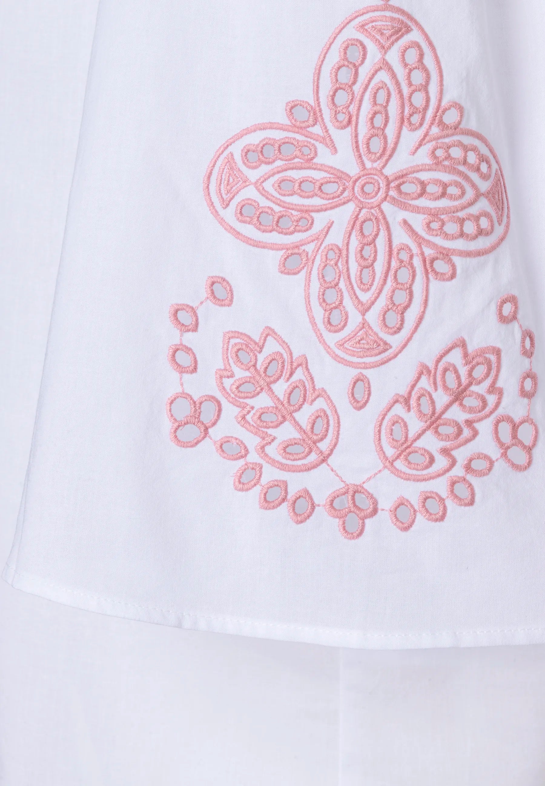 More & More White Women Blouse with Embroidered Sleeves SKU: 61042063_0010 Image 06