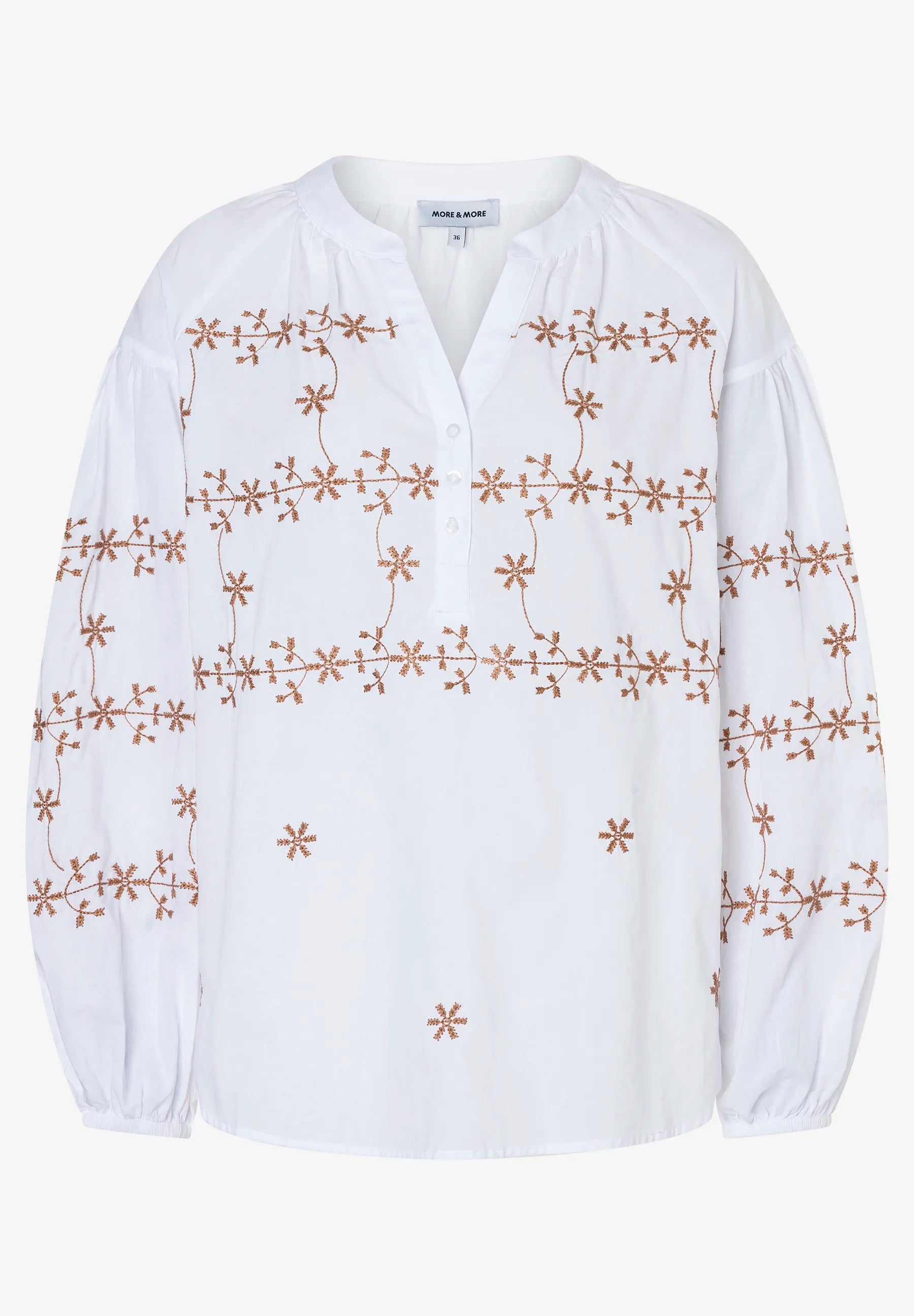 More & More White Women Embroidered Tunic SKU: 61042067_0010 Image 03