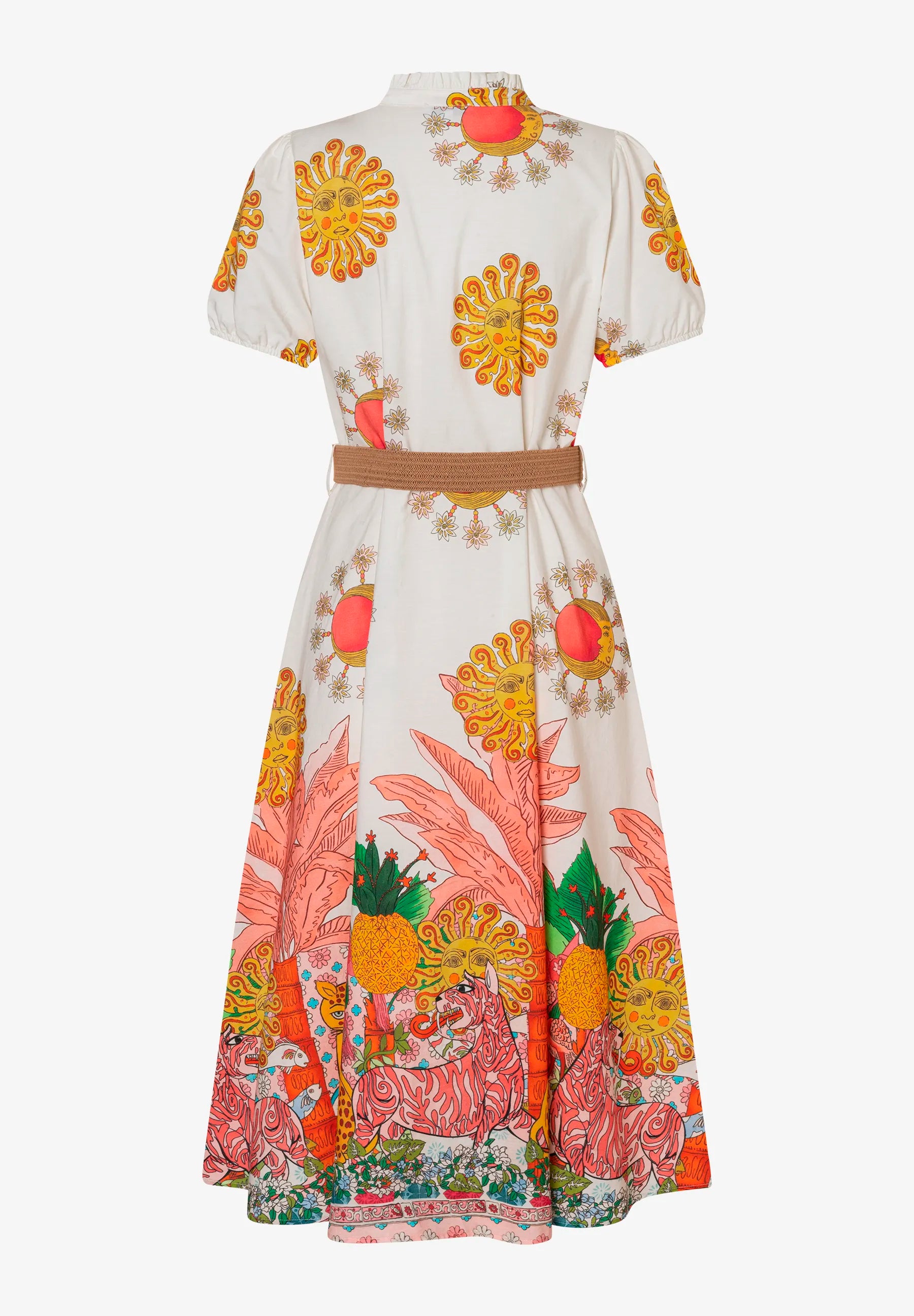 More & More Phantastic Jungle Print Women Printed Dress SKU: 61043054_4052 Image 03