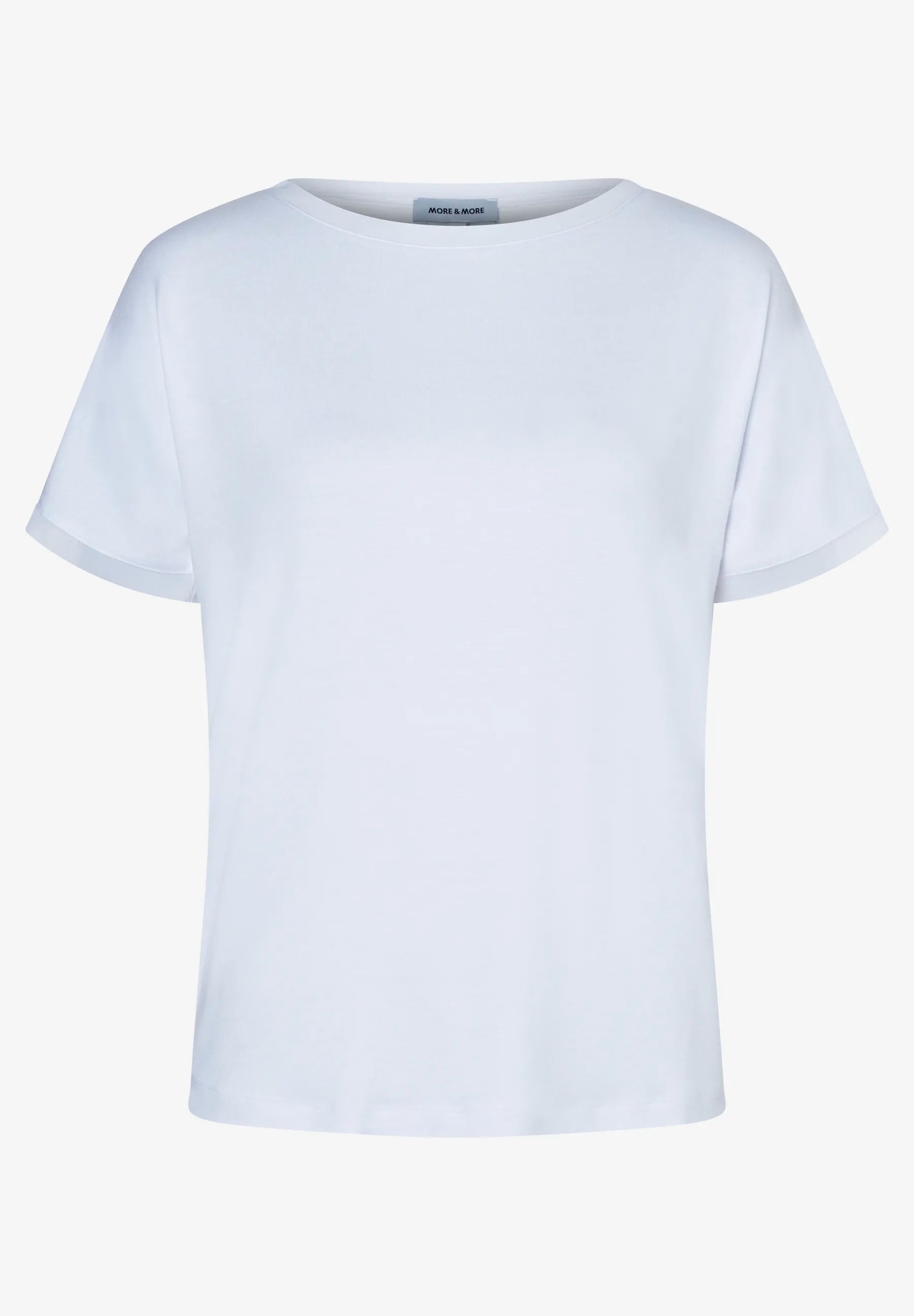 More & More White Women Short-Sleeved Shirt SKU: 61050472_0010 Image 03