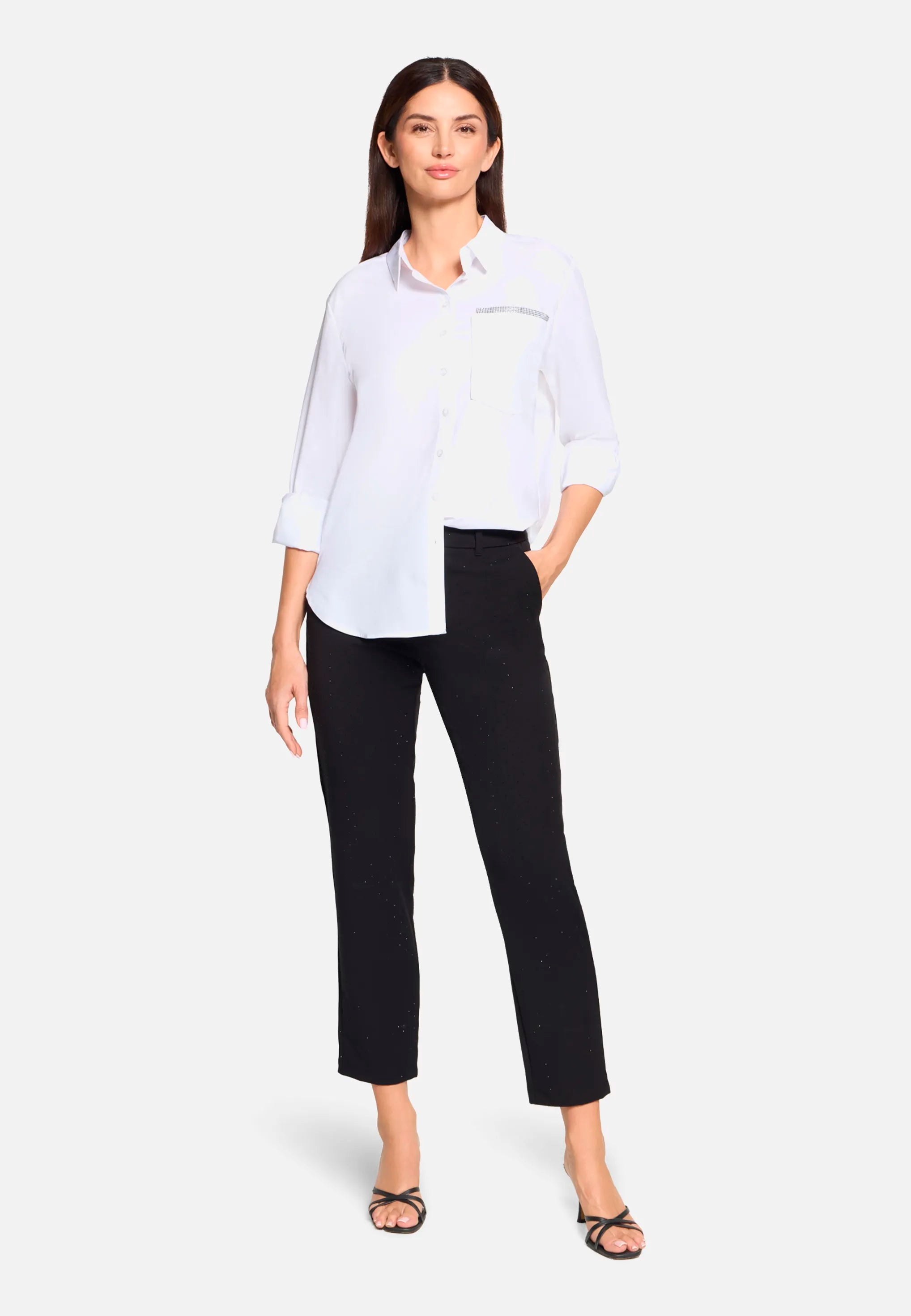 Betty Barclay_Black_Glitter-Look Business Trousers_6106-1624_9045_01