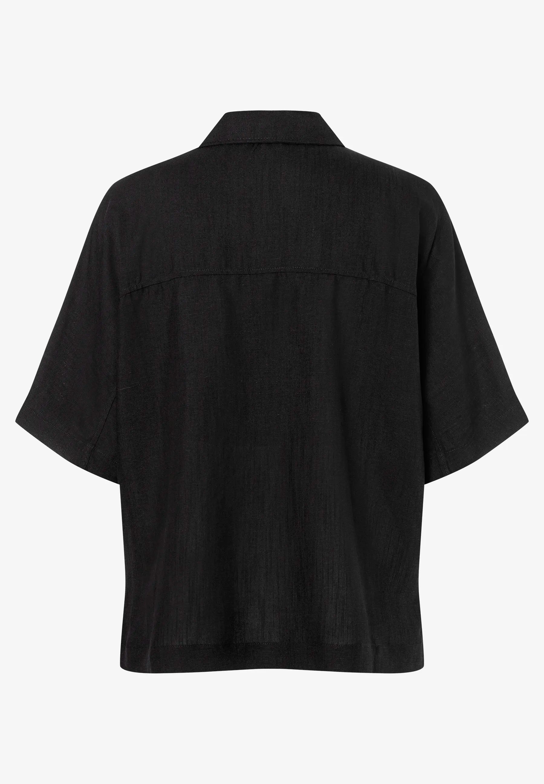 More & More Black Women Blouse with Ruffles SKU: 61062058_0790 Image 05
