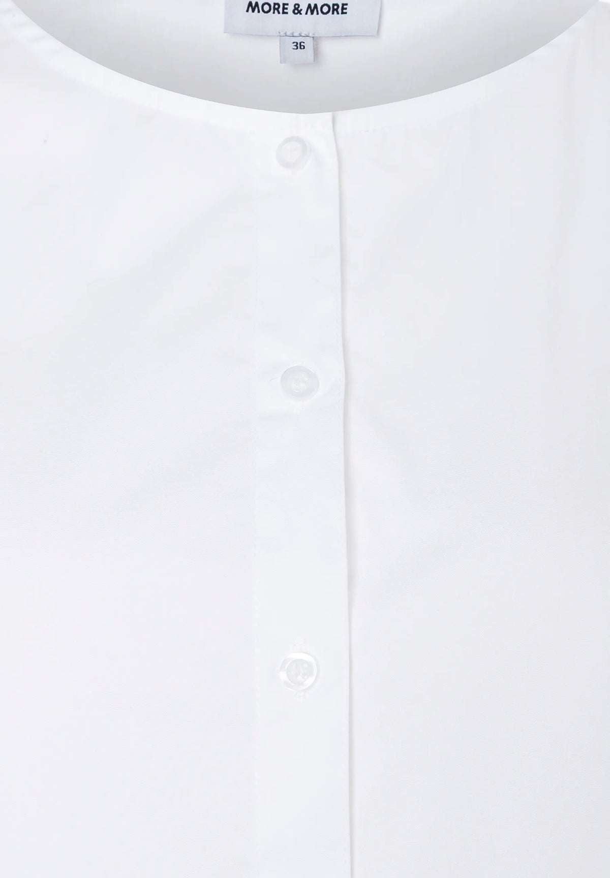 More & More White Women Blouse with 3/4 Sleeves SKU: 61072012_M0010 Image 05