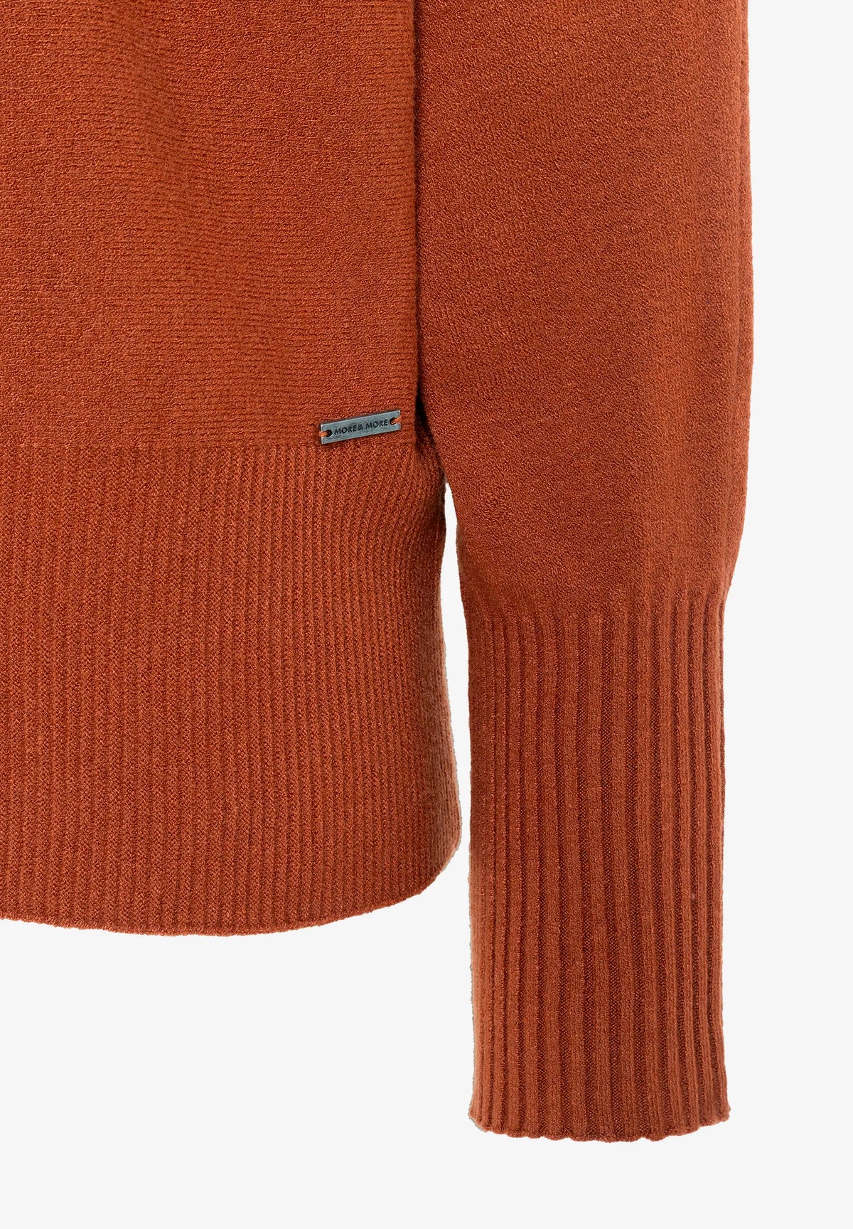 More & More Cinnamon Women Fine Knit Sweater with Batwing Sleeves SKU: 61081059_M0476 Image 05