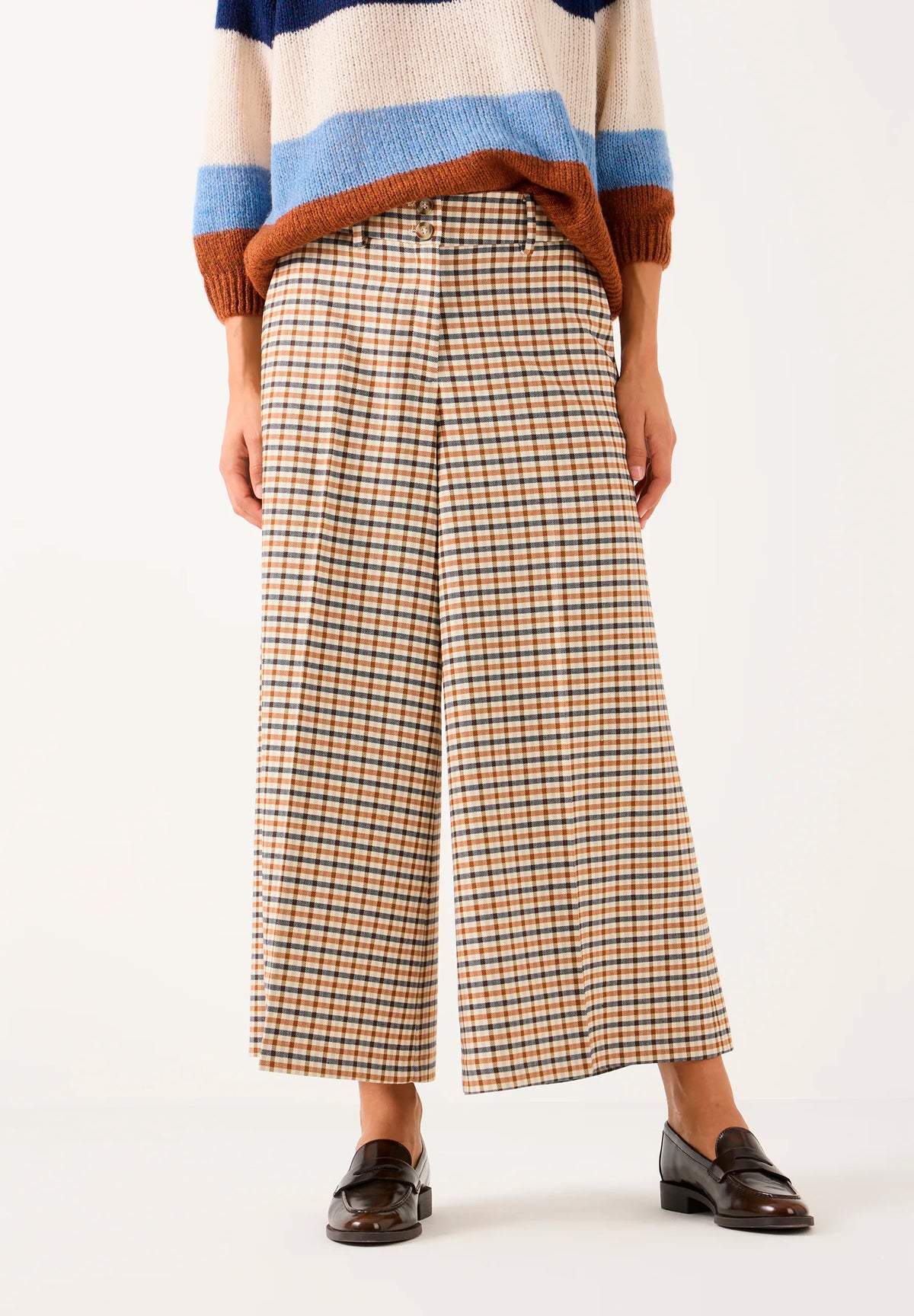 More & More Wallpaper Print Women Culotte SKU: 61084051_M4031 Image 01