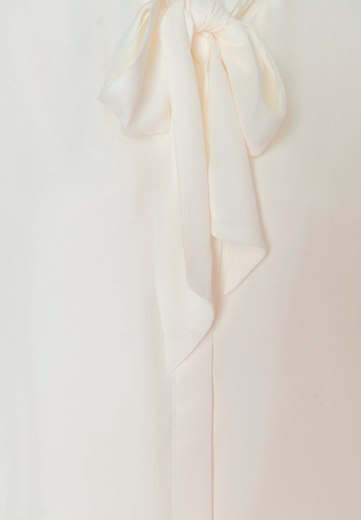 More & More Off White Women Pussy-Bow Blouse SKU: 61102059_M0041 Image 06