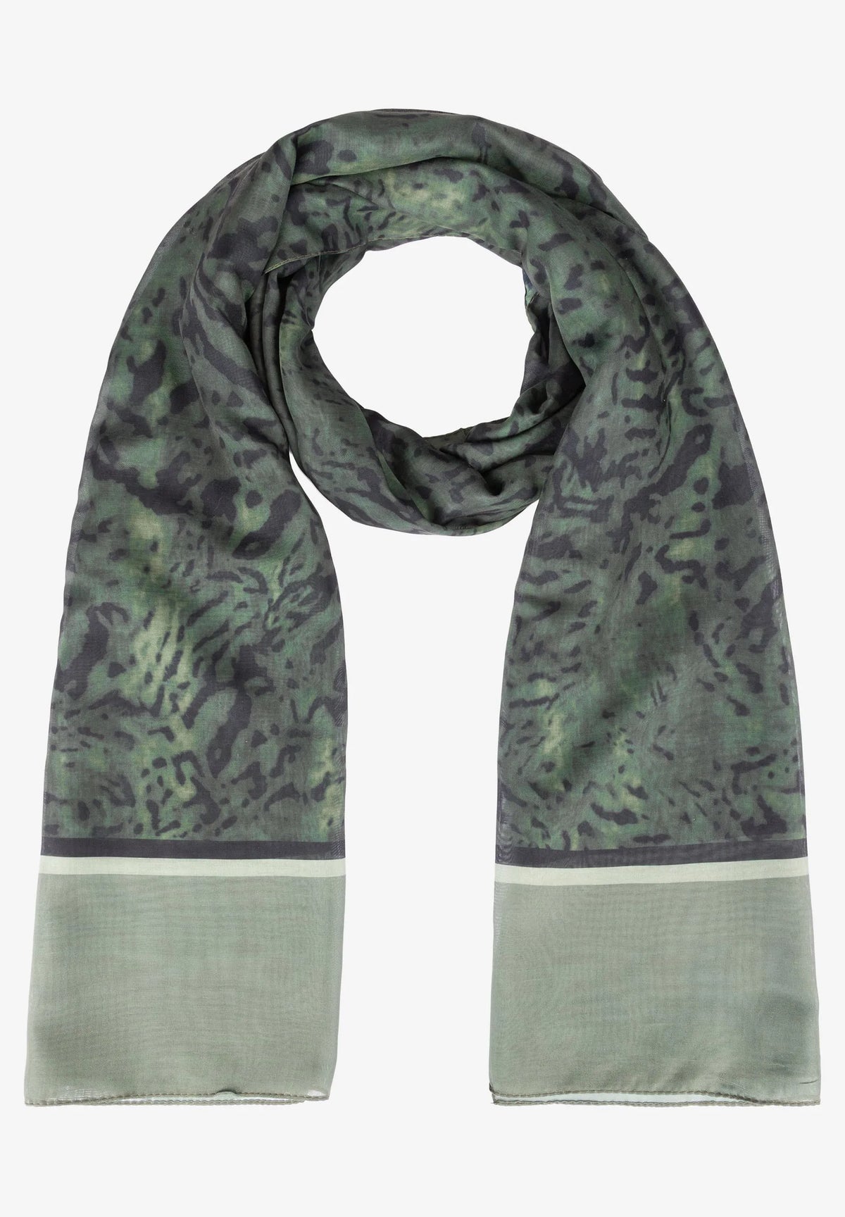 More & More Modern Animal Print Women Printed Scarf SKU: 61109010_M4689 Image 03