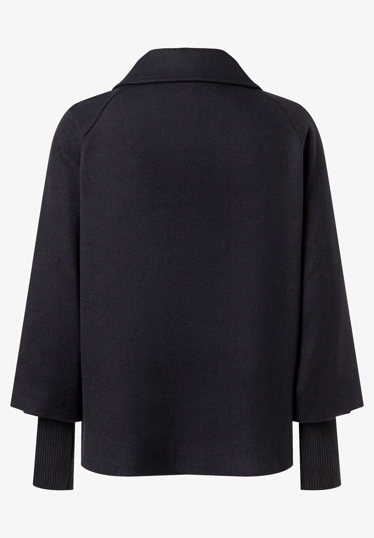 More & More Marine Women Double-Breasted Wool Fleece Jacket SKU: 61147007_M0375 Image 02