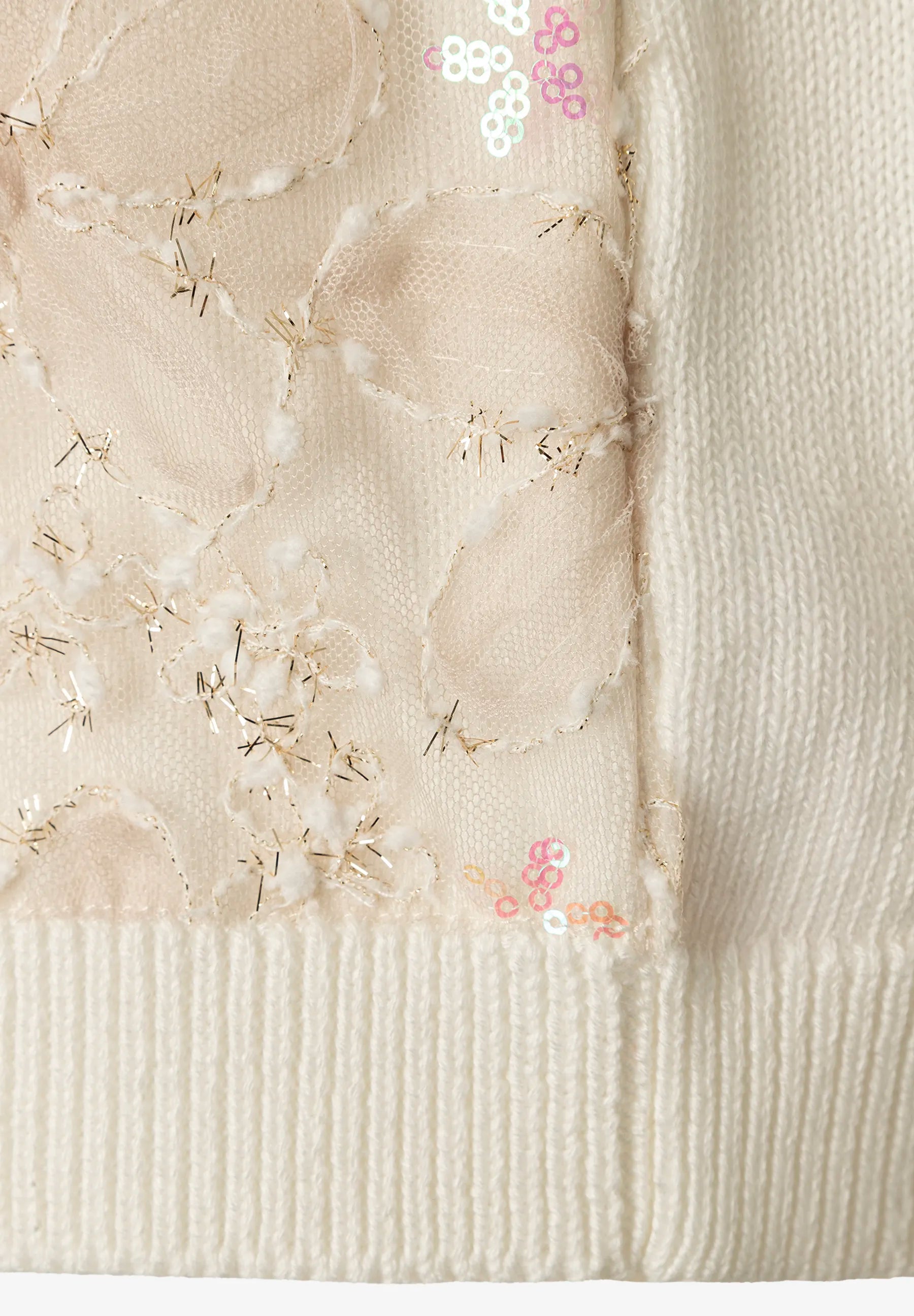More & More Off White Women Cardigan with Sequins SKU: 61241281_0041 Image 05