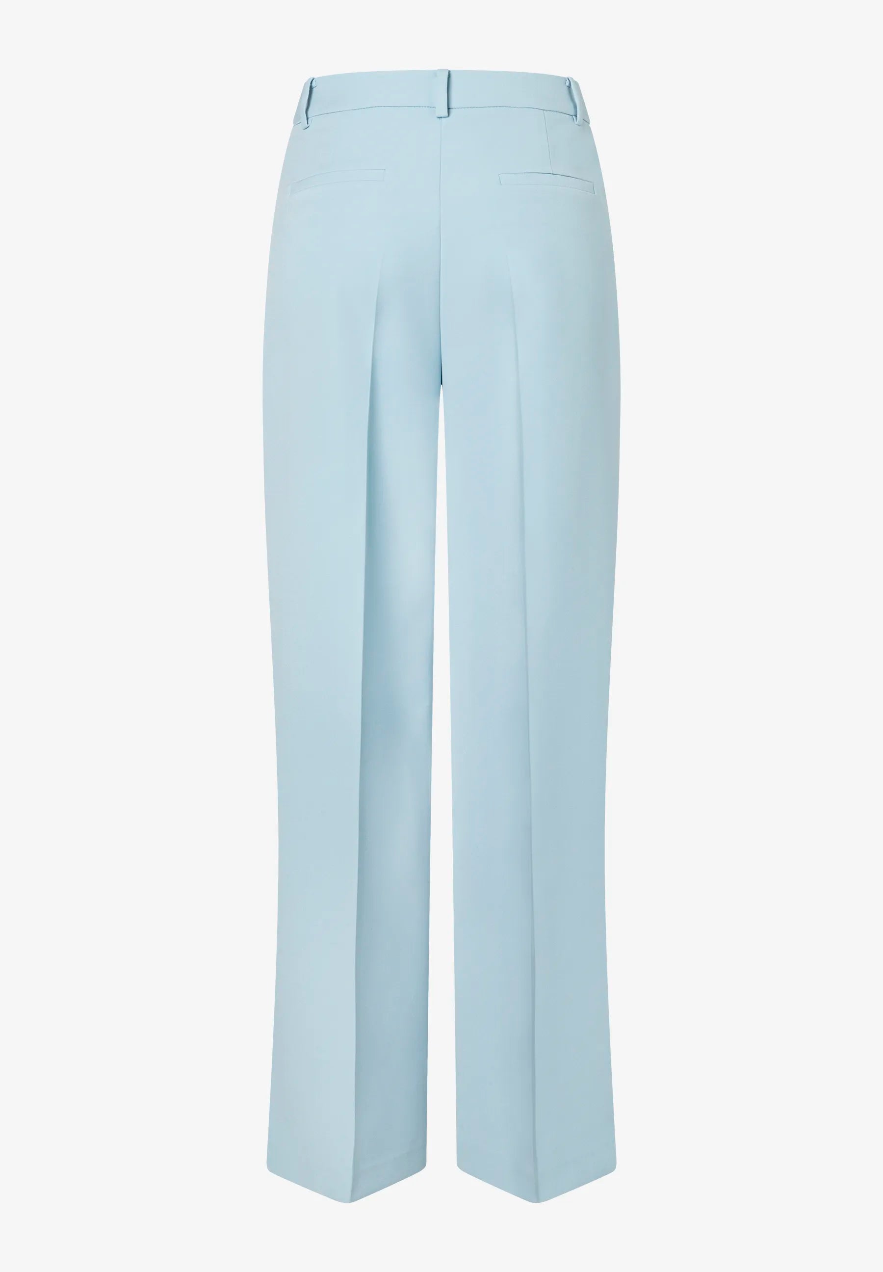 More & More Soft Cloudblue Women Wide-Legged Suit Trousers SKU: 61244082_0351 Image 05
