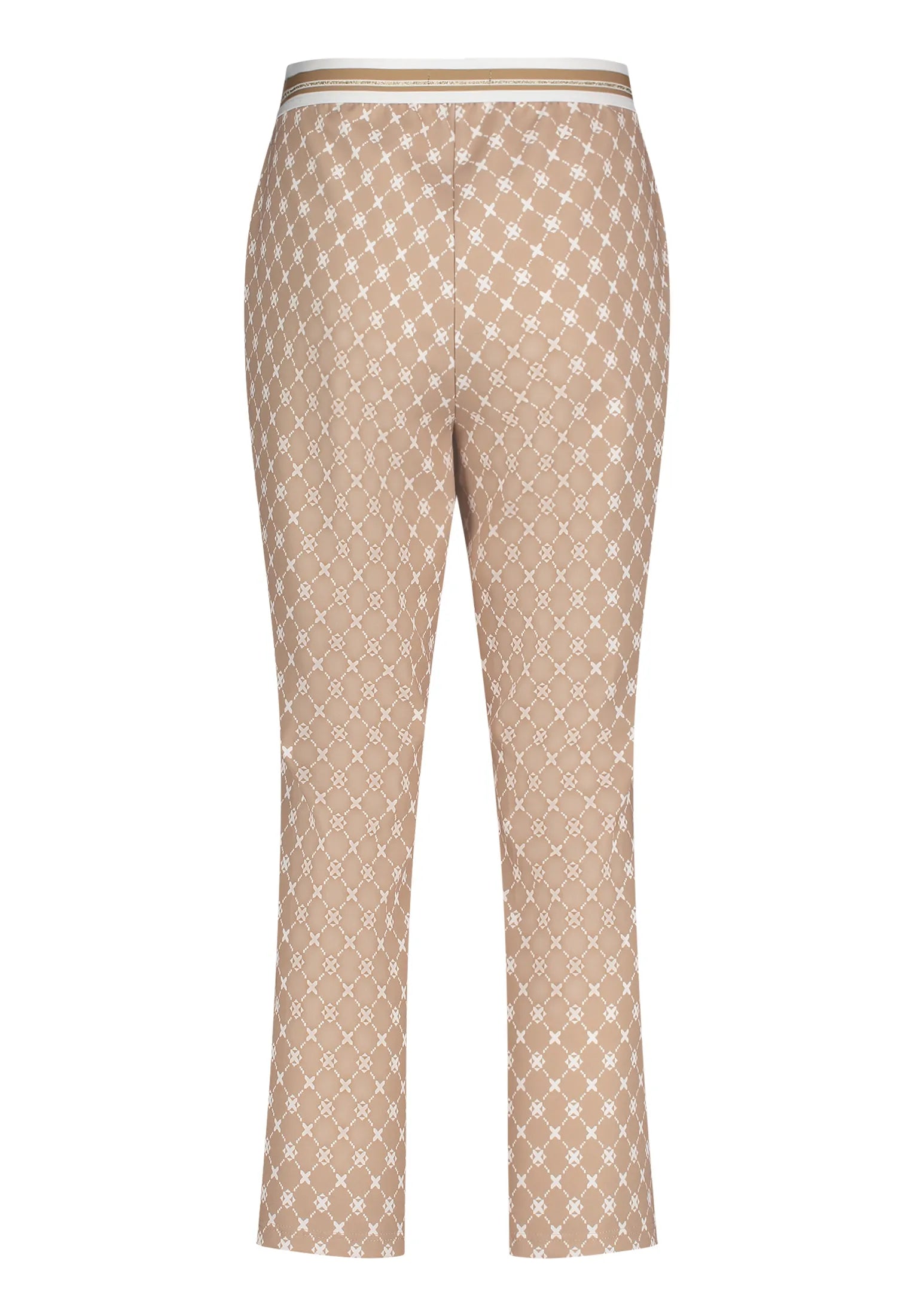 Betty Barclay Nature/Cream Women Casual Slim Fit Trousers SKU: 6143-1706_1814 Image 05