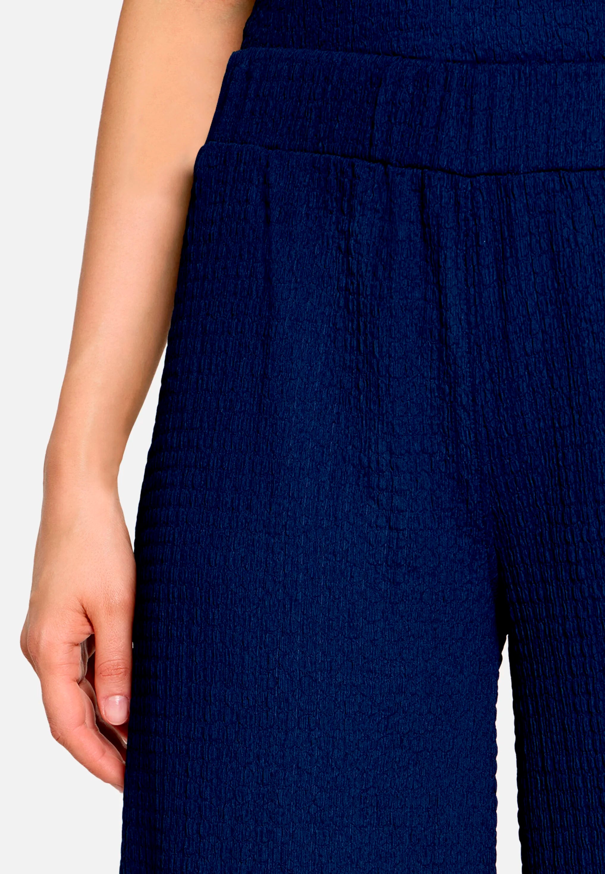Betty Barclay Ocean Cavern Women Culottes with Elastic Waistband SKU: 6155-1821_8359 Image 07