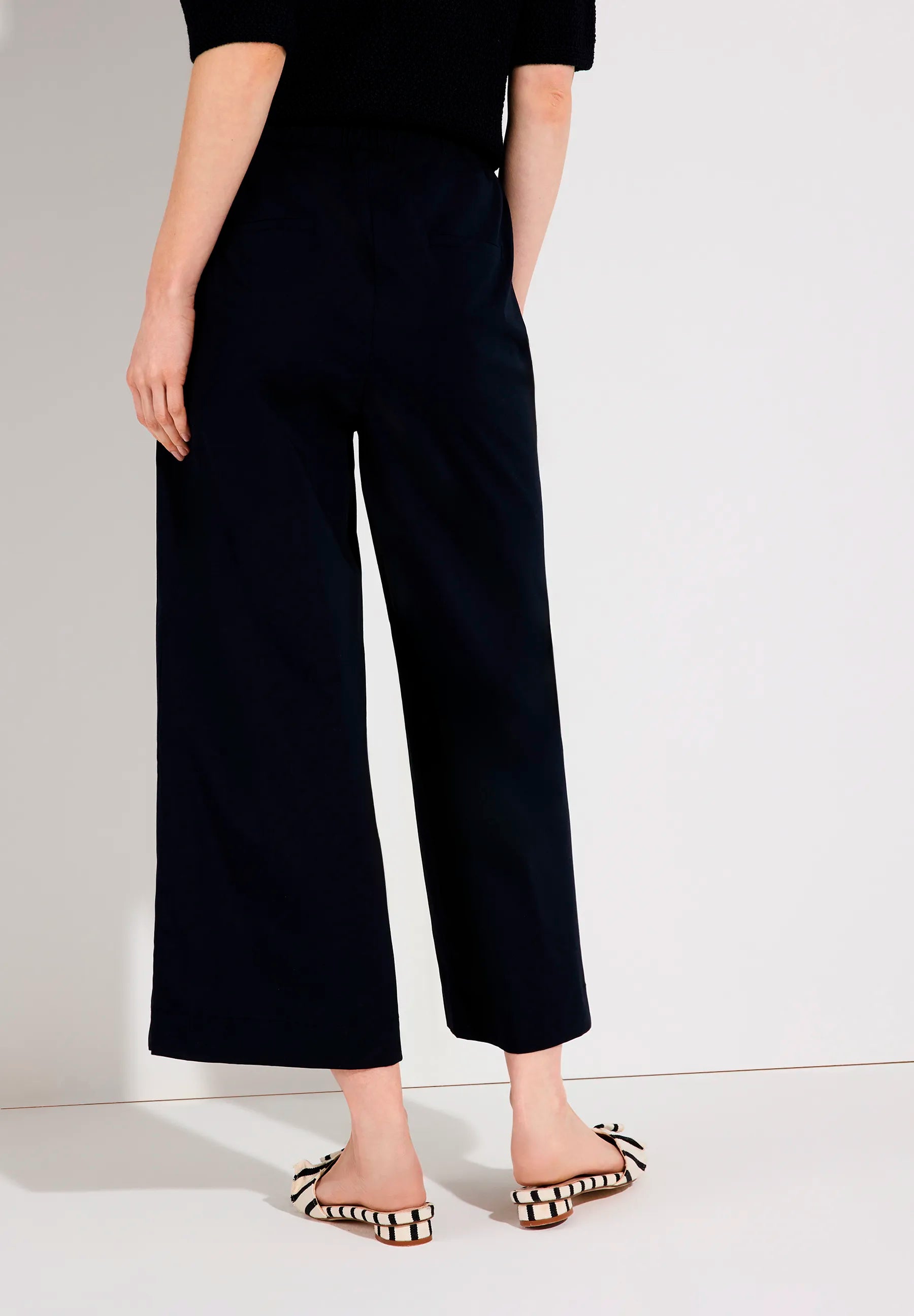 More & More Marine Women Cotton/Stretch Culottes SKU: 61824452_0375 Image 03