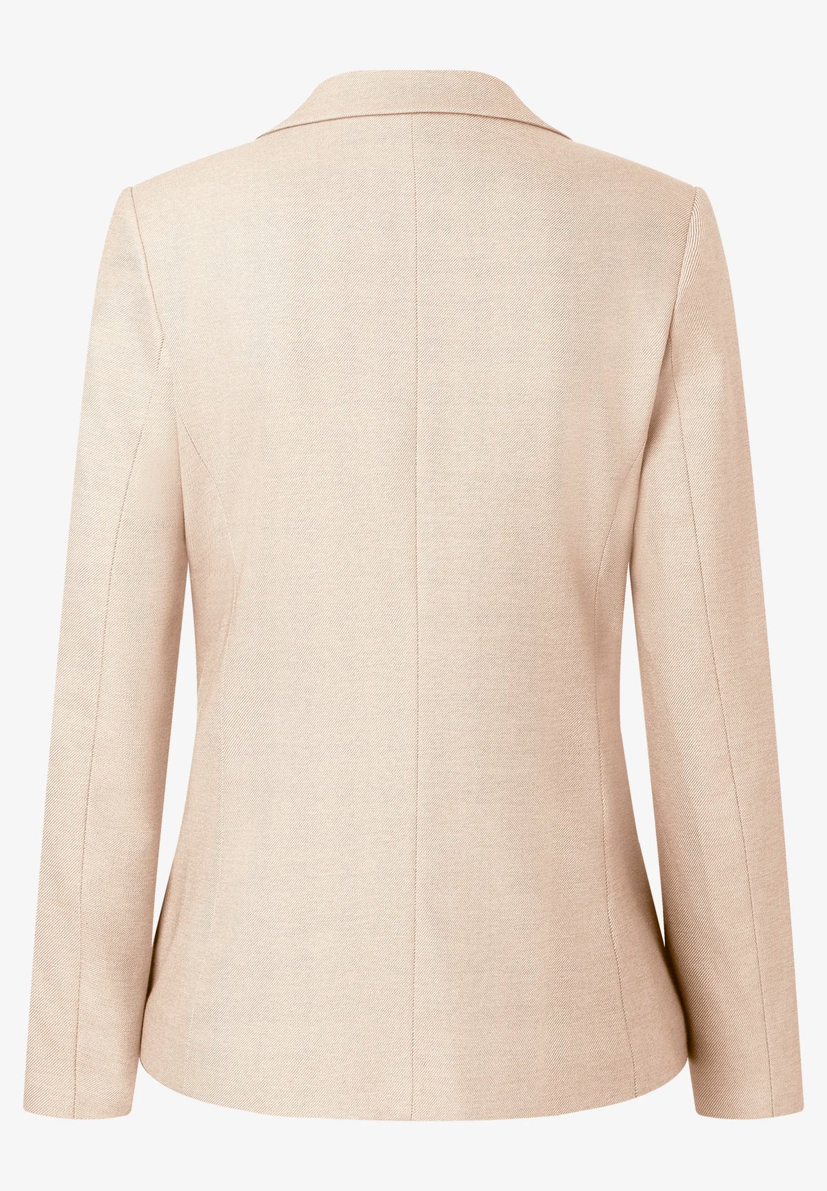 More & More Pale Stone Melange Women Blazer SKU: 61916414_M2064 Image 05