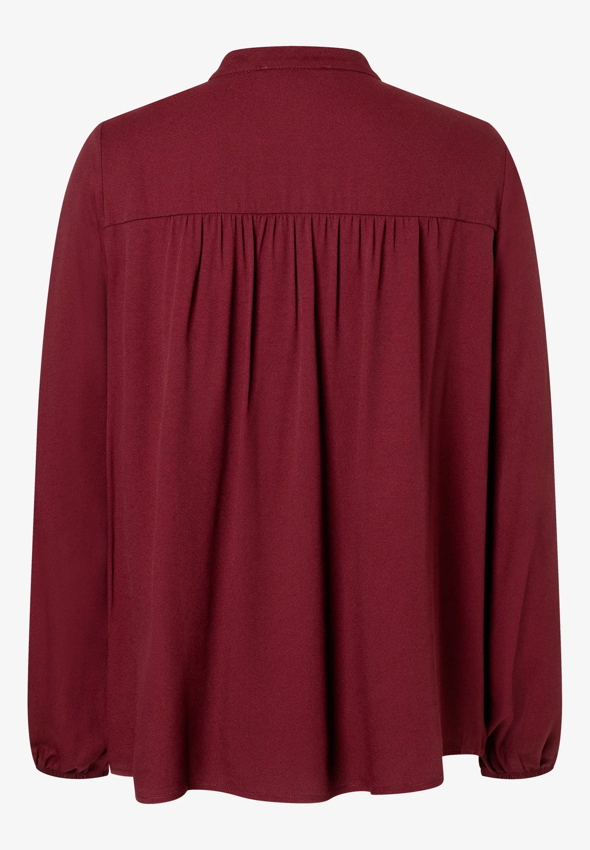 More & More Pomegranate Red Women Viscose Blouse SKU: 61922503_M0561 Image 03