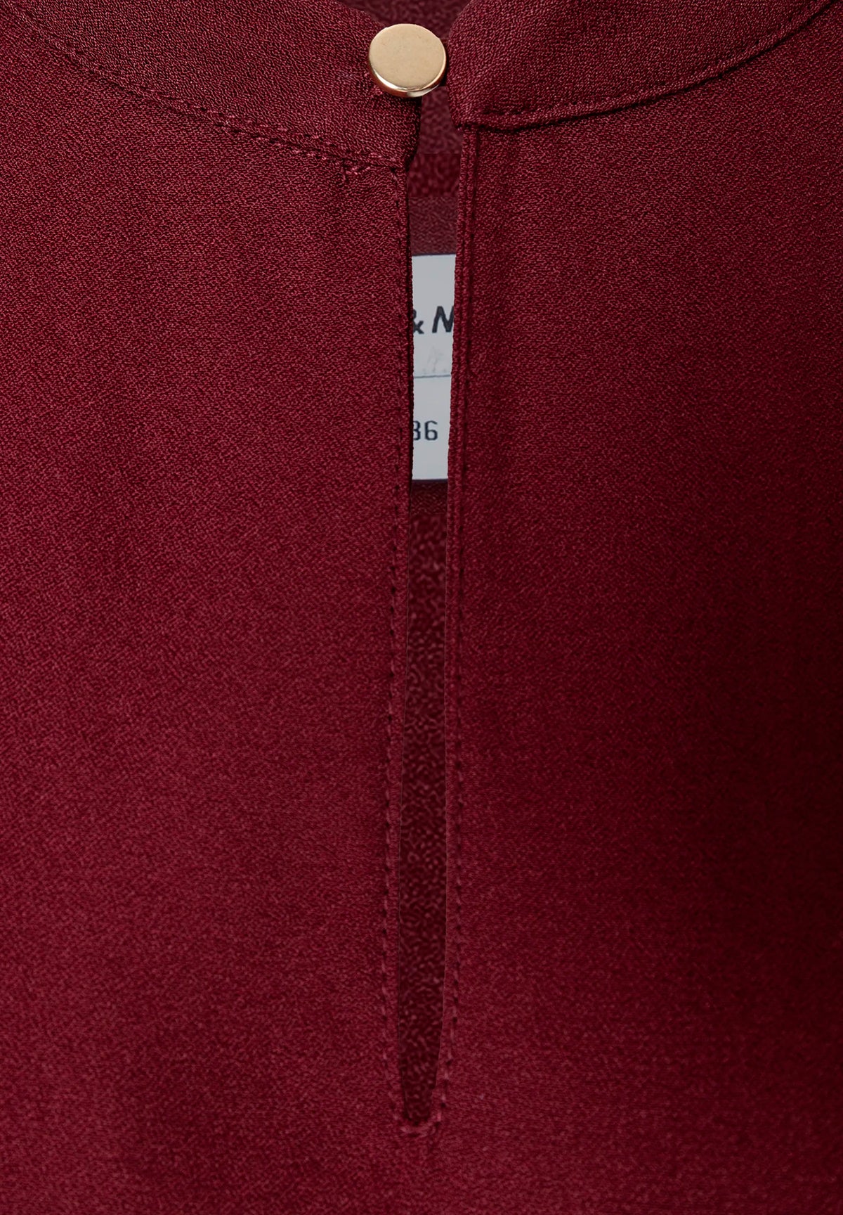 More & More Pomegranate Red Women Viscose Blouse SKU: 61922503_M0561 Image 05
