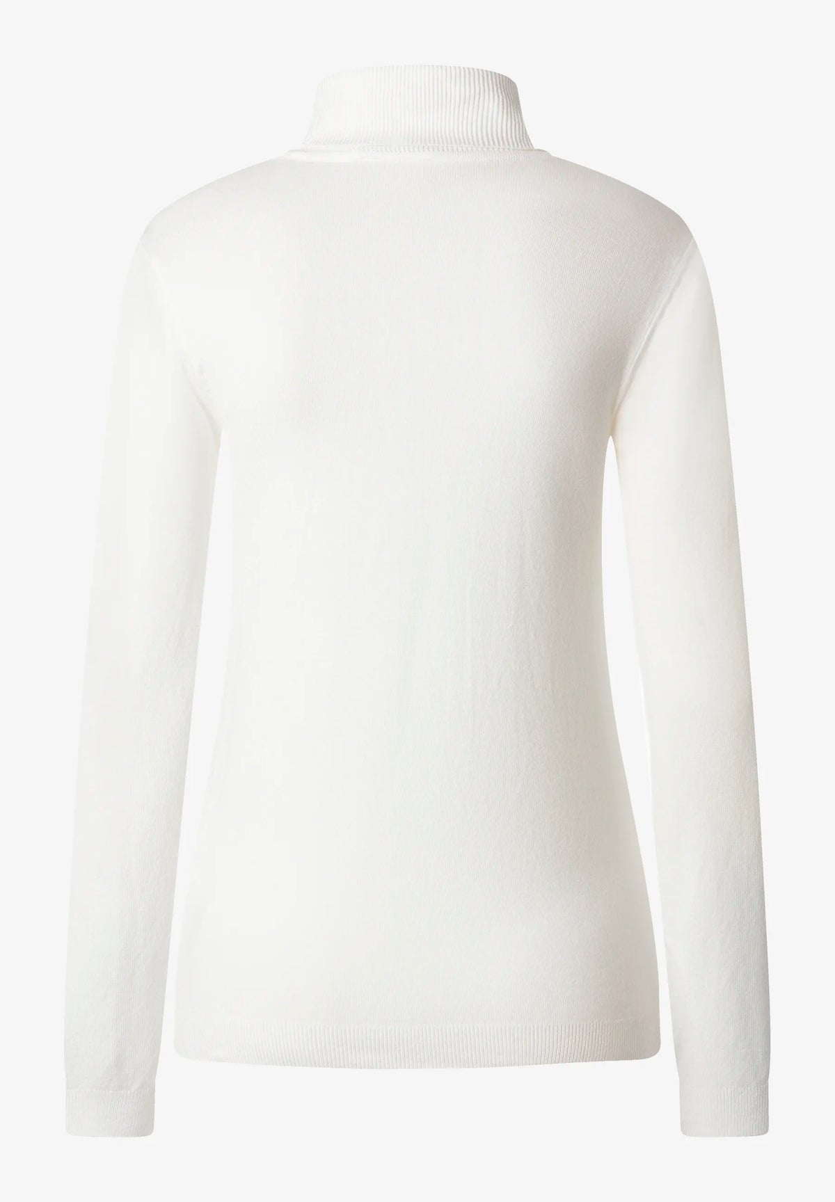 More & More Off White Women Fine-Knit Roll-Neck Jumper SKU: 61931537_M0041 Image 03