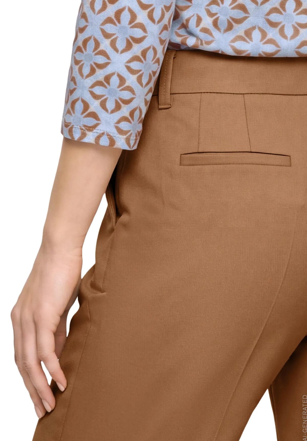 Betty Barclay Golden Camel Women Stretch Trousers SKU: 6313-1743_7030 Image 05