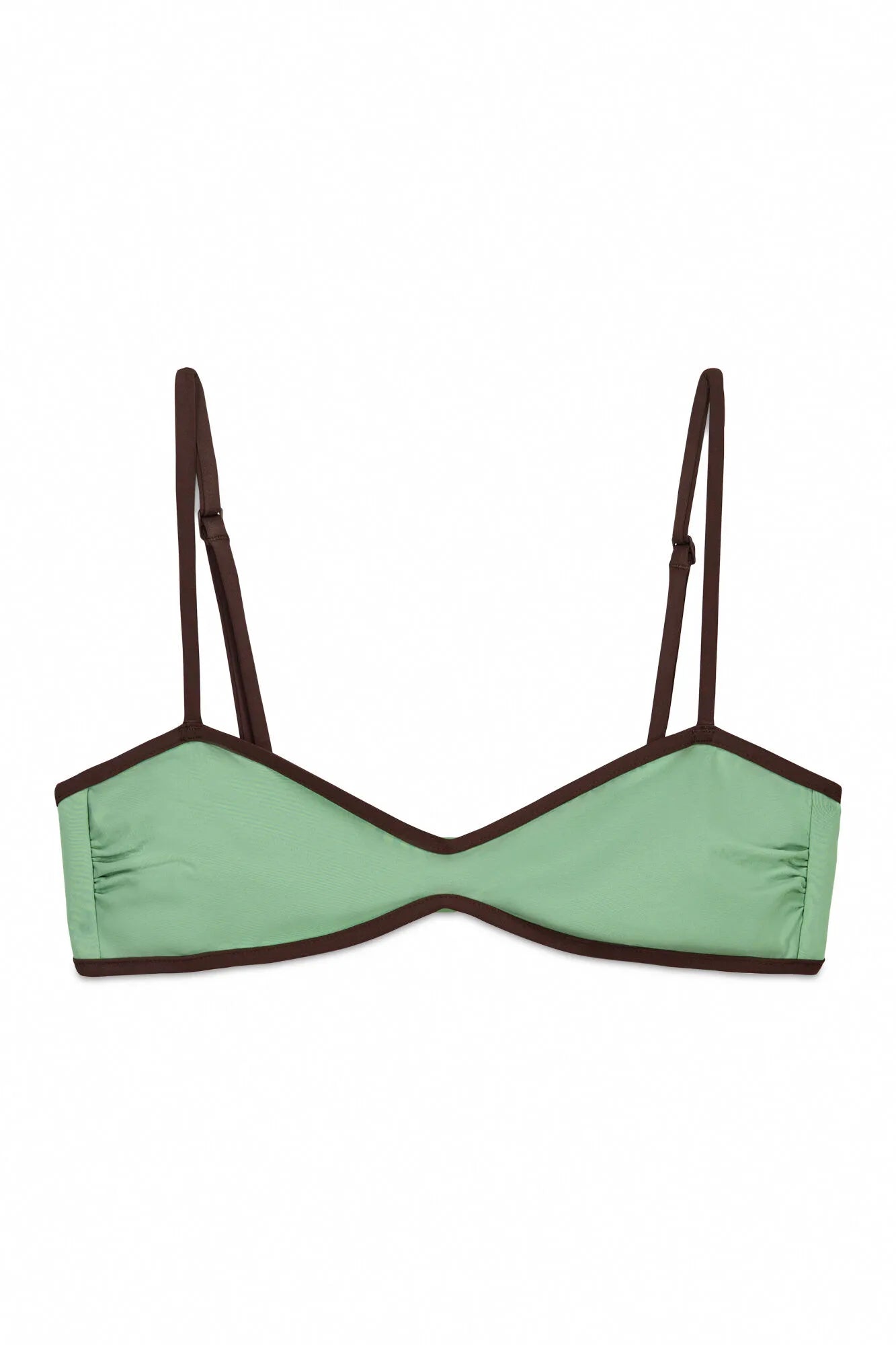 Women Secret_Green_Green Bandeau Bikini Top_6483738_26_07