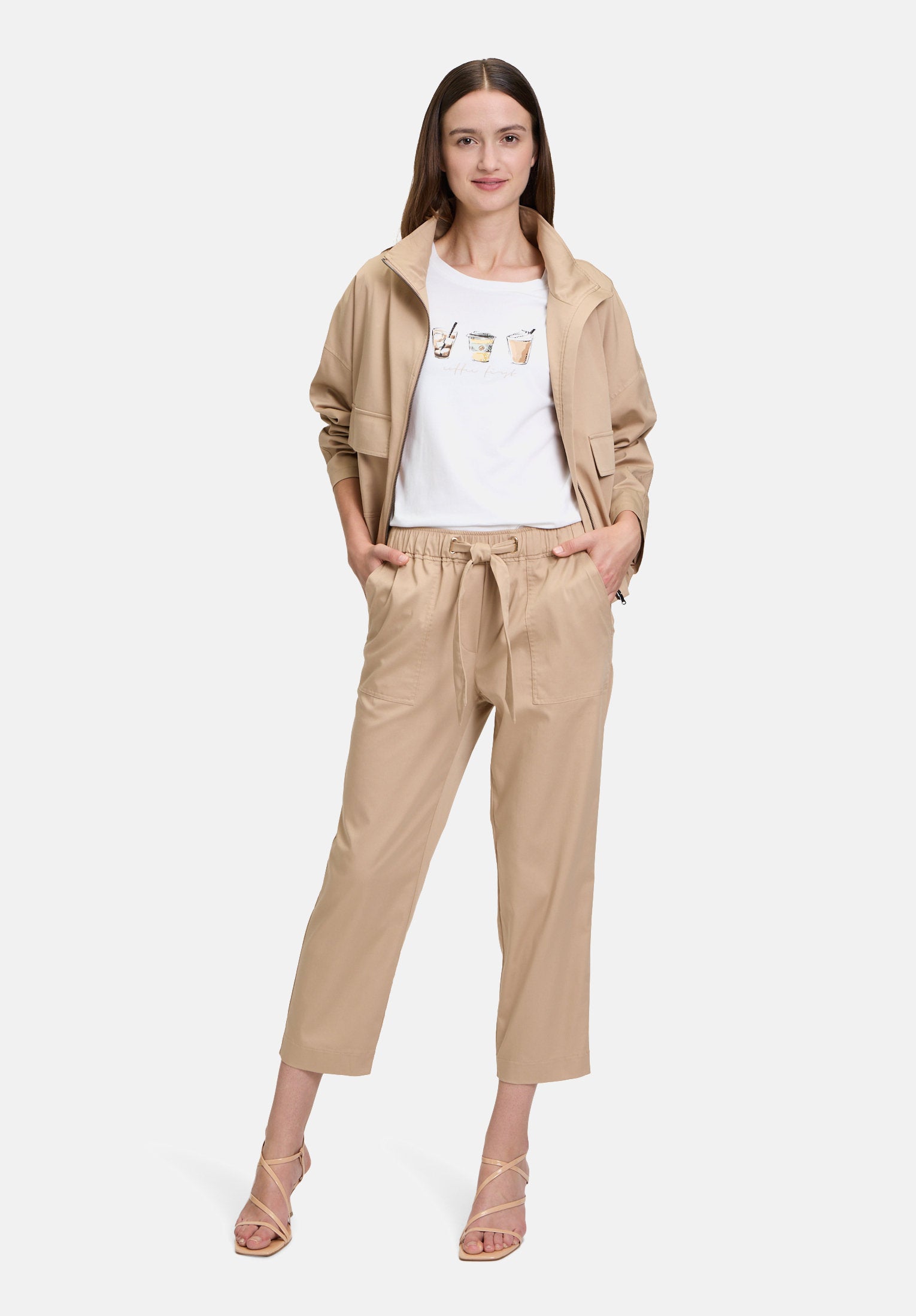 Betty Barclay_Casual Trousers with Elastic Waistband_6592-3170_7310_01