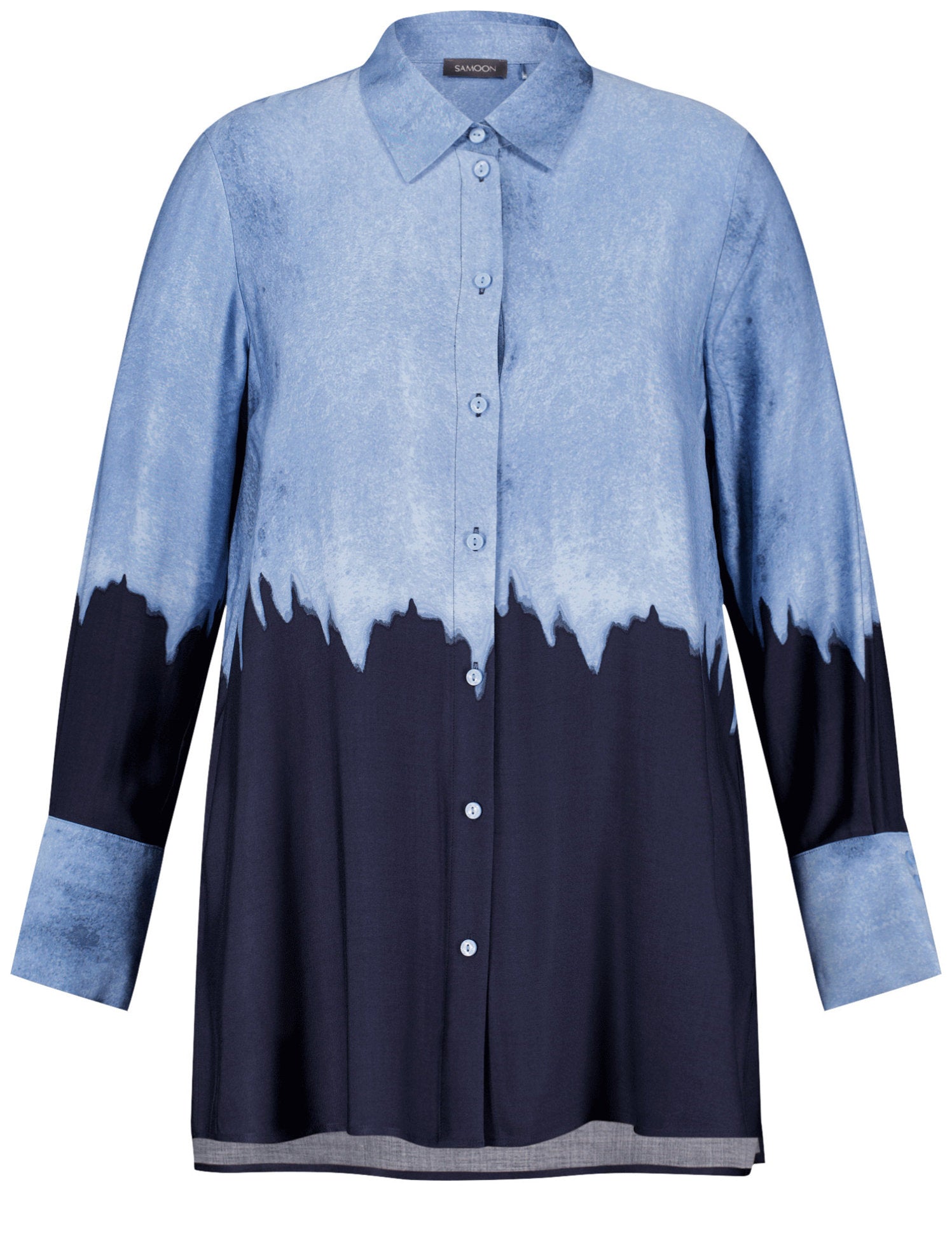 Samoon_Shirt Blouse with Colour Graduation_660612-21120_8452_02