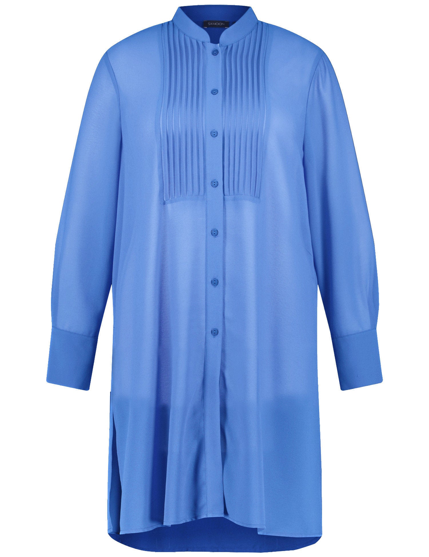 Samoon_Semi-Sheer Long Chiffon Blouse_660613-21129_8960_02